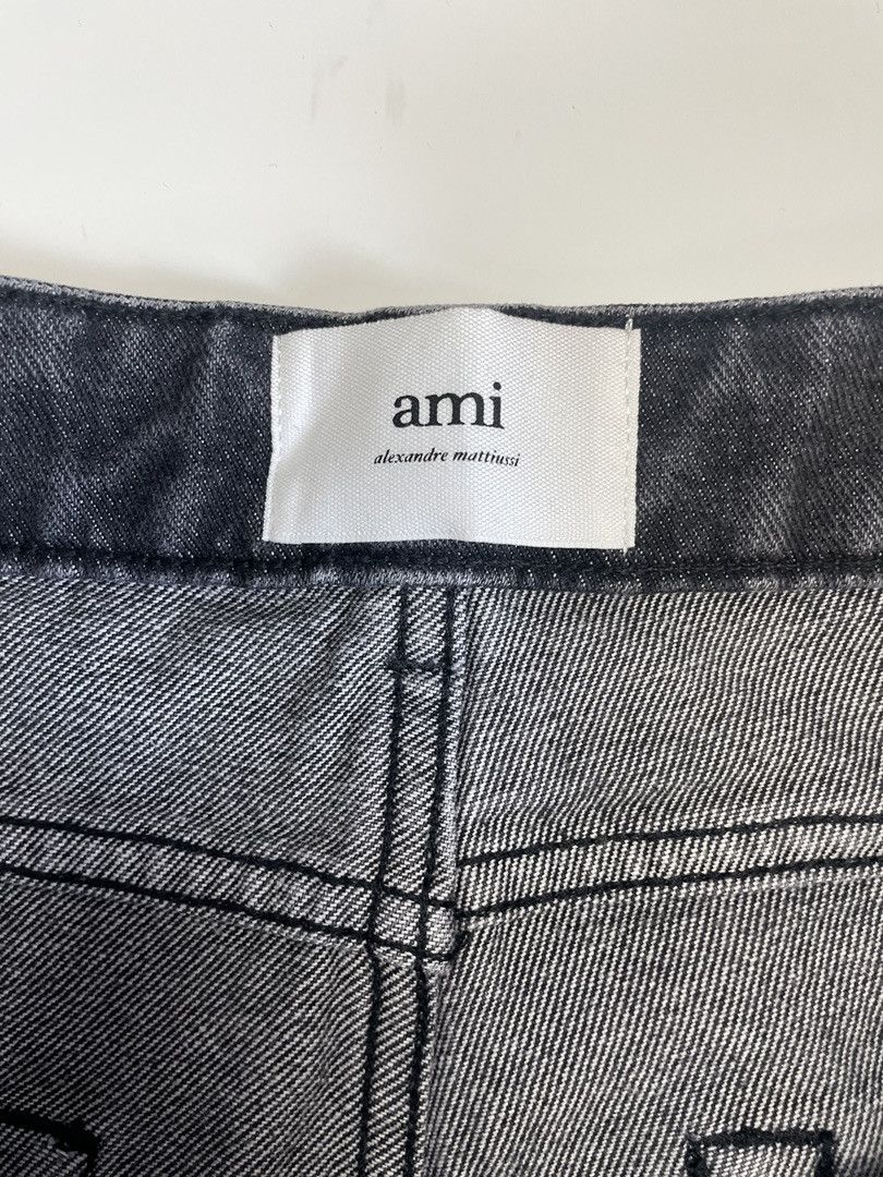 AMI AMI PARIS Mens Paris Denim Jeans Size US 32 / EU 48 - 5 Thumbnail