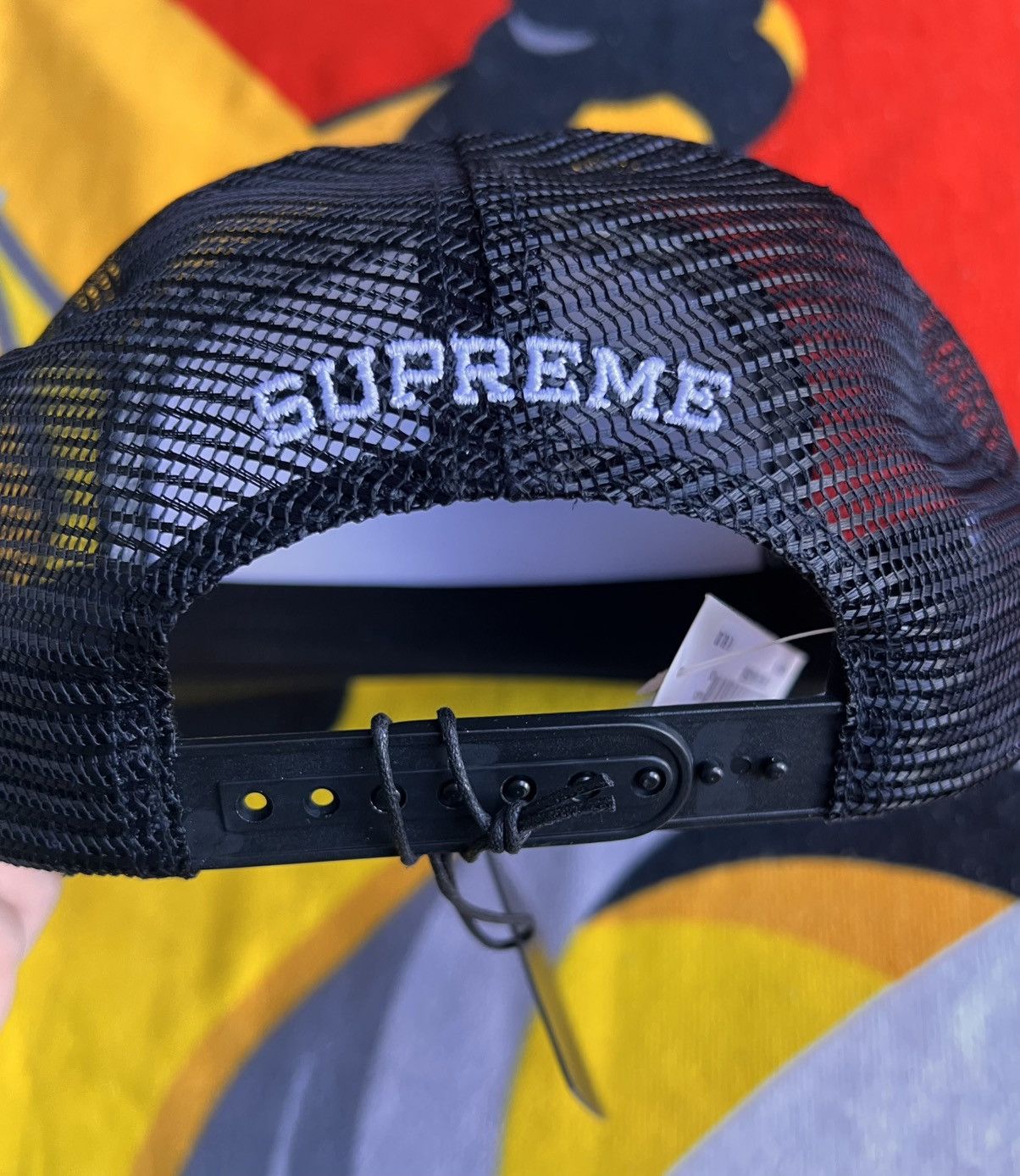 Supreme Supreme Number (N)ine Mickey Mouse Mesh 5-Panel Hat Black Size ONE SIZE - 15 Thumbnail