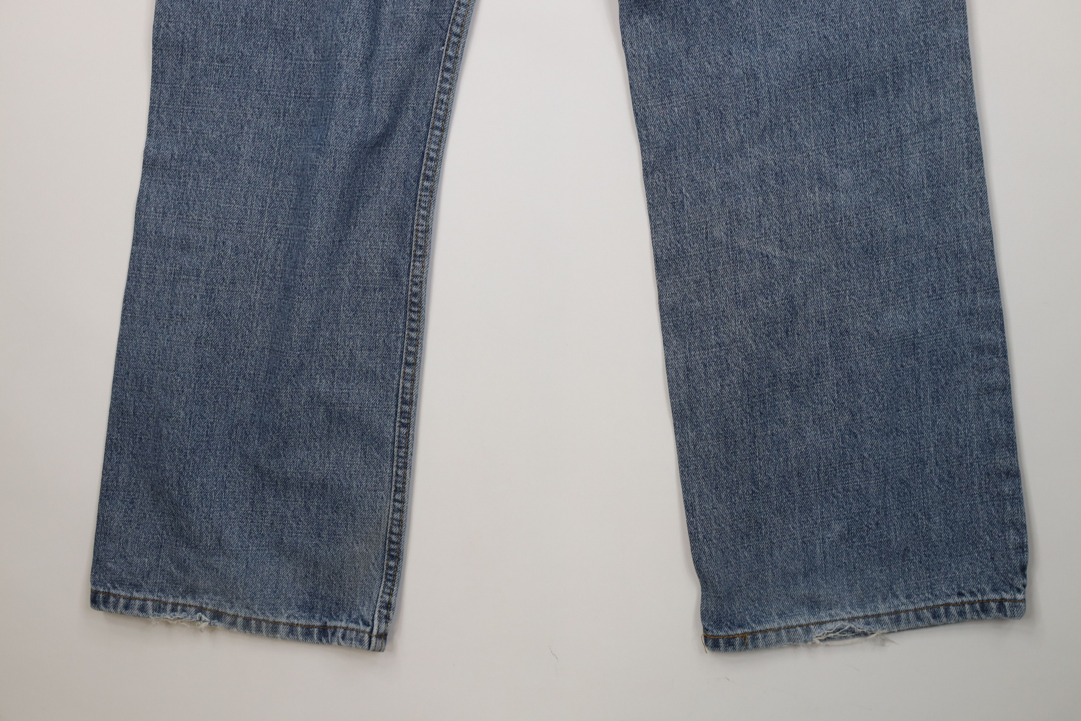 Levi's Vintage Y2K Levis Flared Bootcut Denim Jeans Blue Cotton Size US 30 / EU 46 - 14 Thumbnail