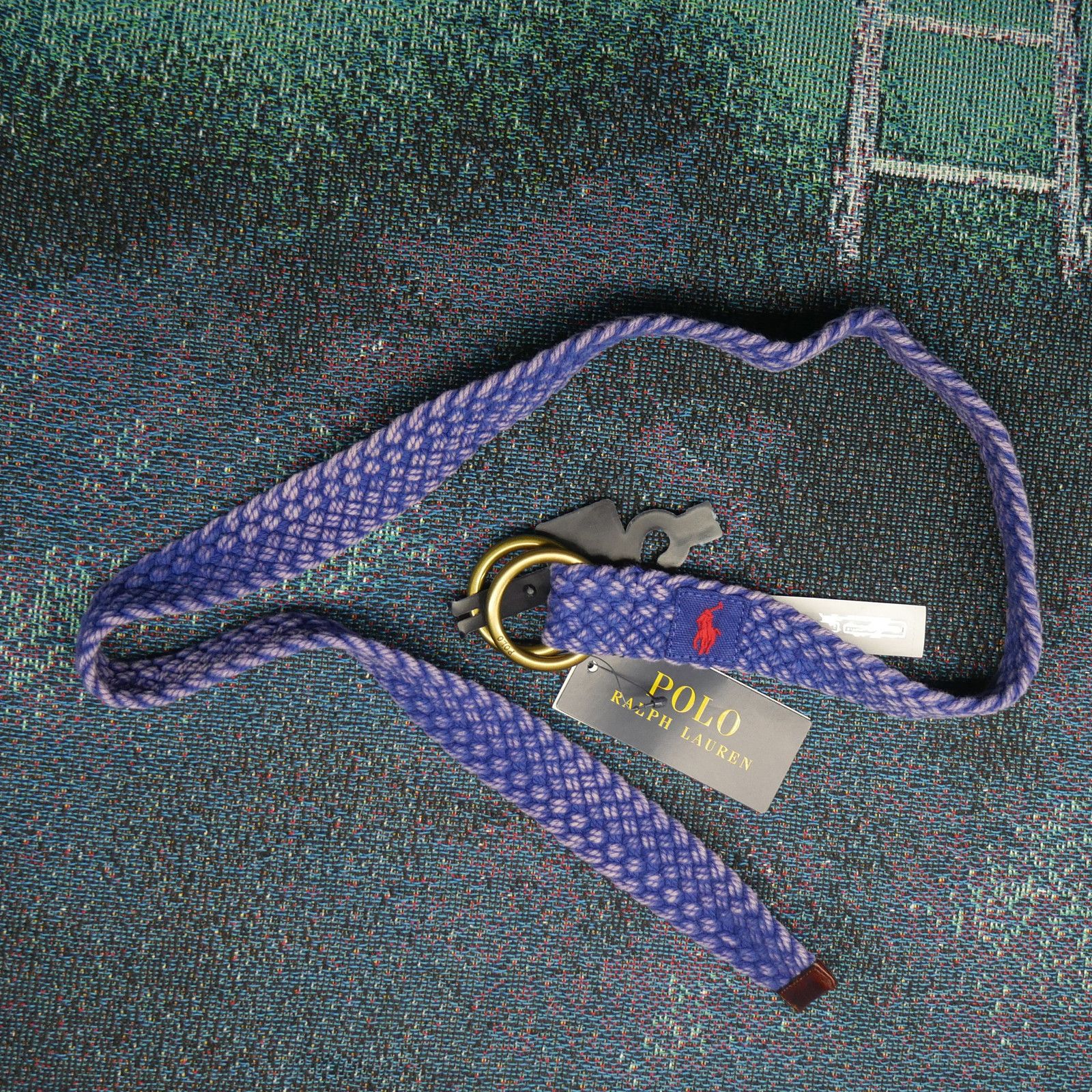 Polo Ralph Lauren Polo Ralph Lauren Webbed Cotton O-Ring Belt Size Medium Size ONE SIZE - 2 Thumbnail