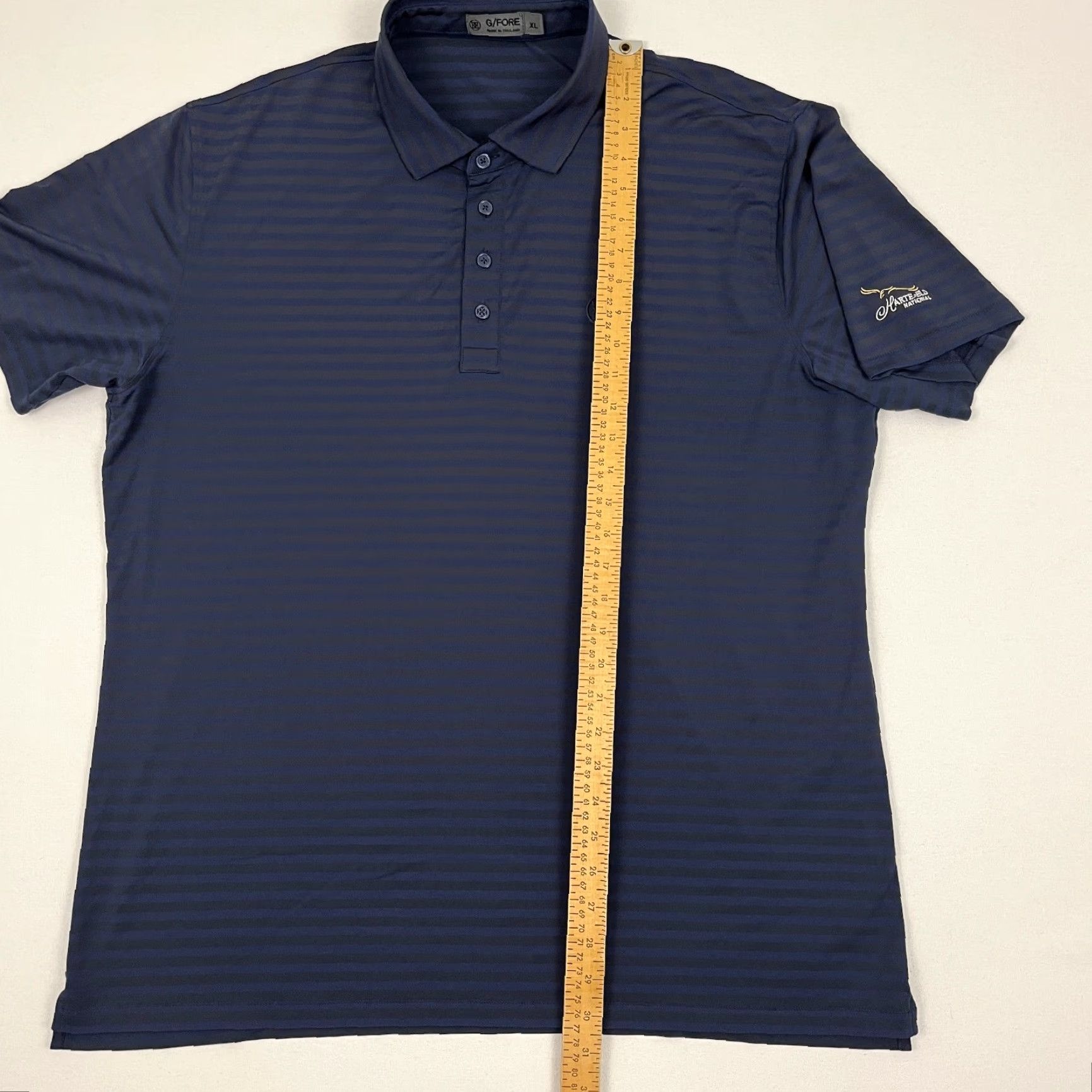 G/FORE G/FORE Polo Shirt Men XL Hartefeld National Country Club Golf Performance Active Size US XL / EU 56 / 4 - 6 Thumbnail