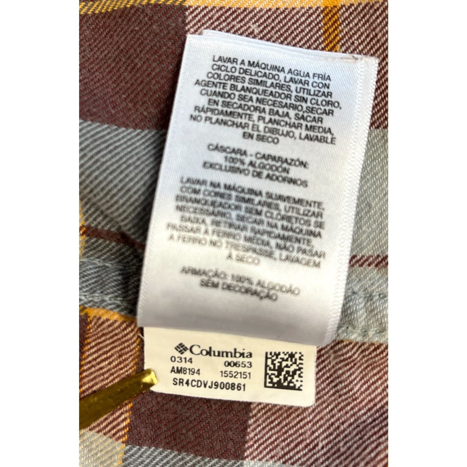 Vintage Columbia Men's Plaid Flannel Shirt Omni-Wick Advanced Evaporation Sz L Size US L / EU 52-54 / 3 - 6 Thumbnail