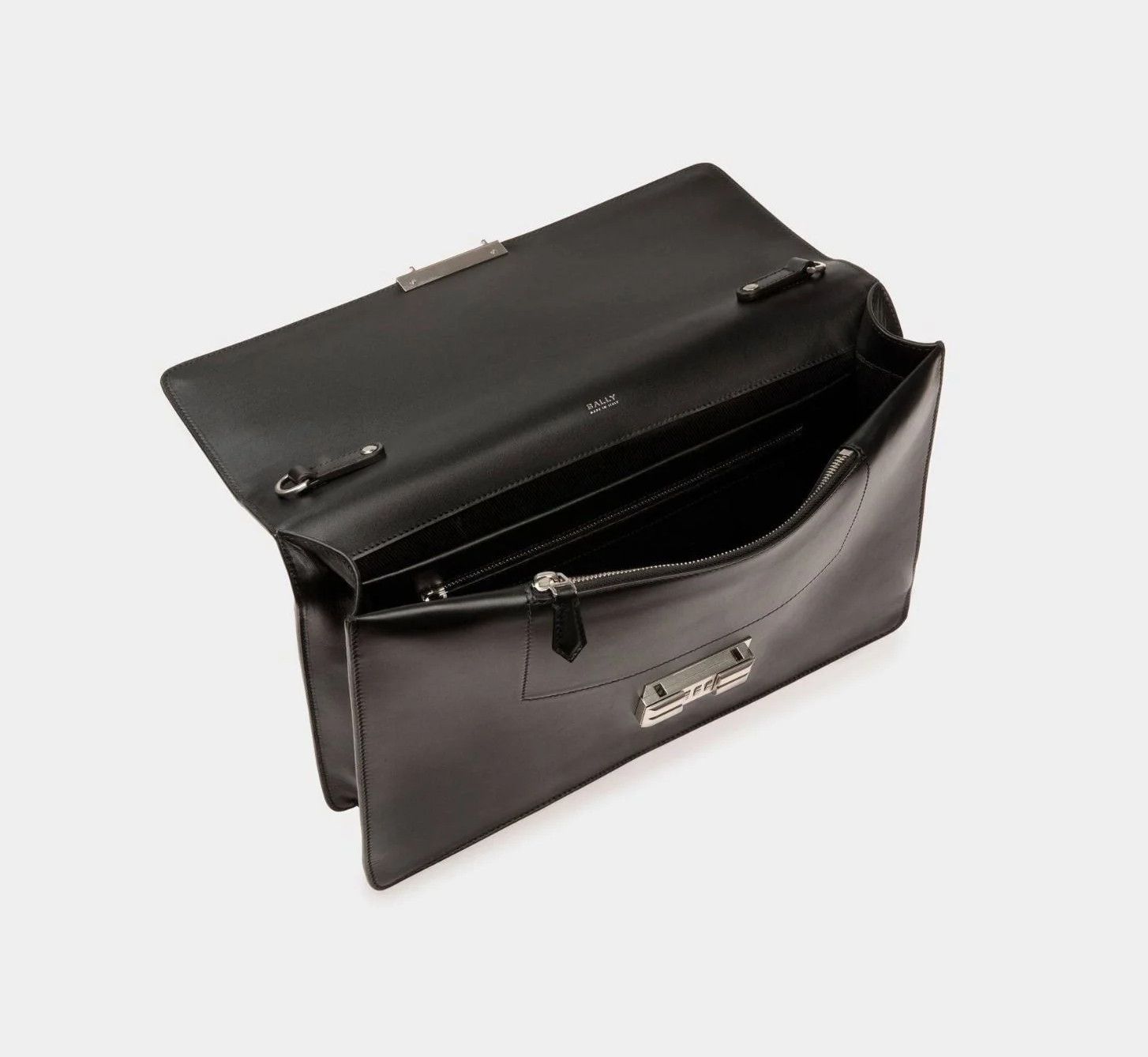 Bally BALLY Busy black deerskin leather dial combination briefcase Size ONE SIZE - 3 Thumbnail