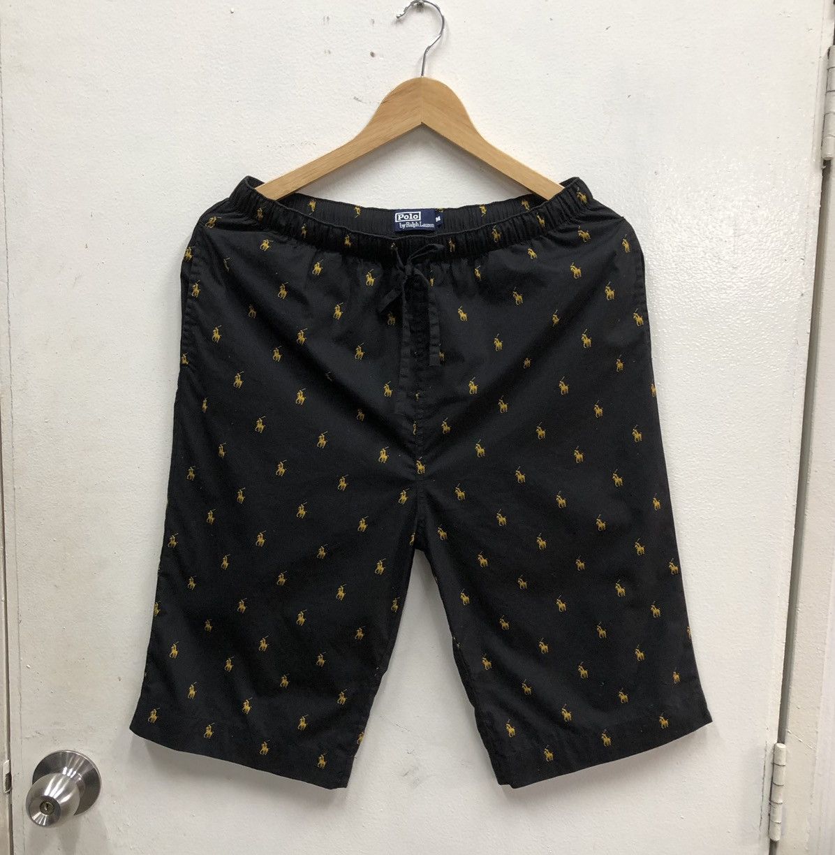 Ralph Lauren Polo By Ralph Lauren Overprint Logo Short Pants Size US 34 / EU 50 - 1 Thumbnail
