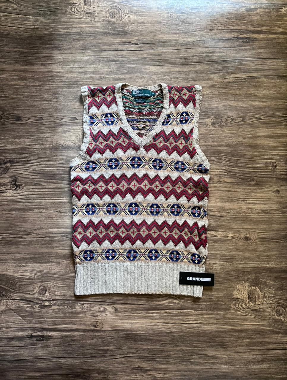 Polo Ralph Lauren Polo Ralph Lauren Fair Isle Sweater Vest Size US S / EU 44-46 / 1 - 1 Thumbnail