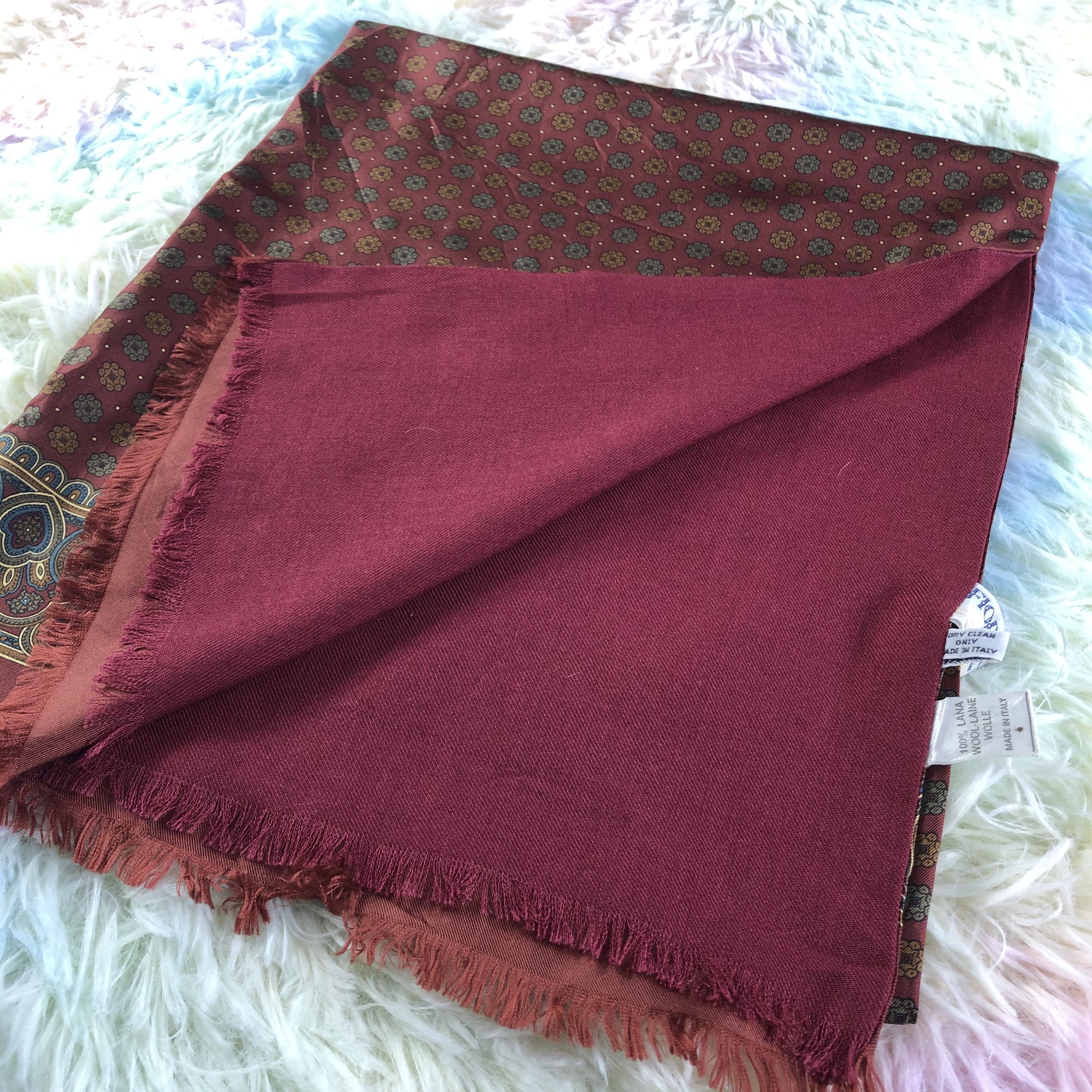 Vintage Vintage Silk Scarf / Muffler / Neckwear - KM469 Size ONE SIZE - 4 Thumbnail