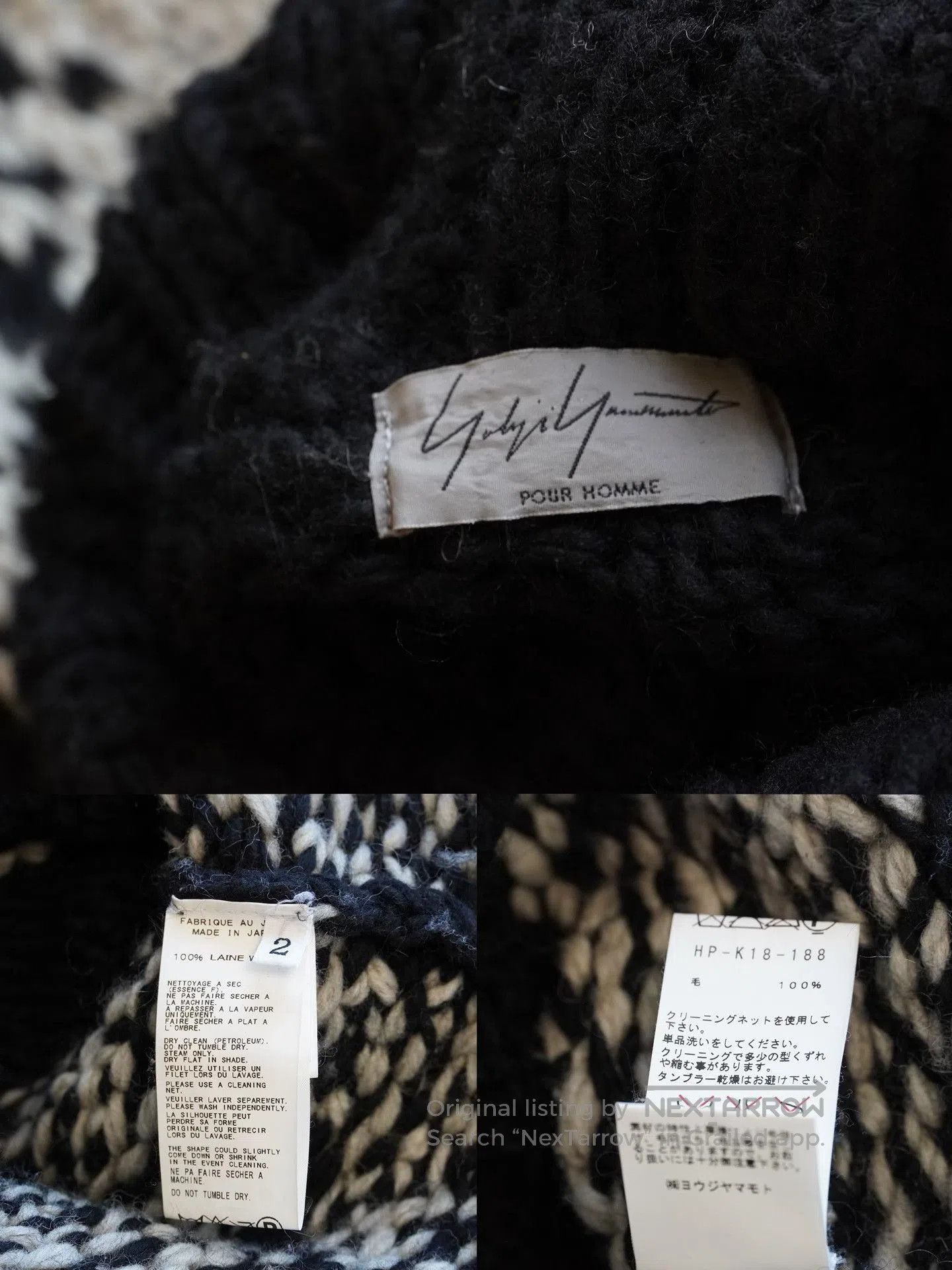 Yohji Yamamoto yohji yamamoto hand. Size US S / EU 44-46 / 1 - 6 Thumbnail