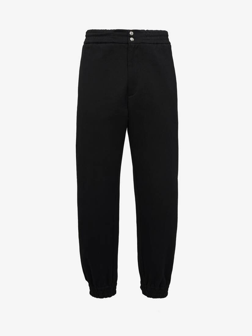 Alexander McQueen o1w1db10725 Press Stud Cargo Trousers in Black Size US 34 / EU 50 - 1 Thumbnail