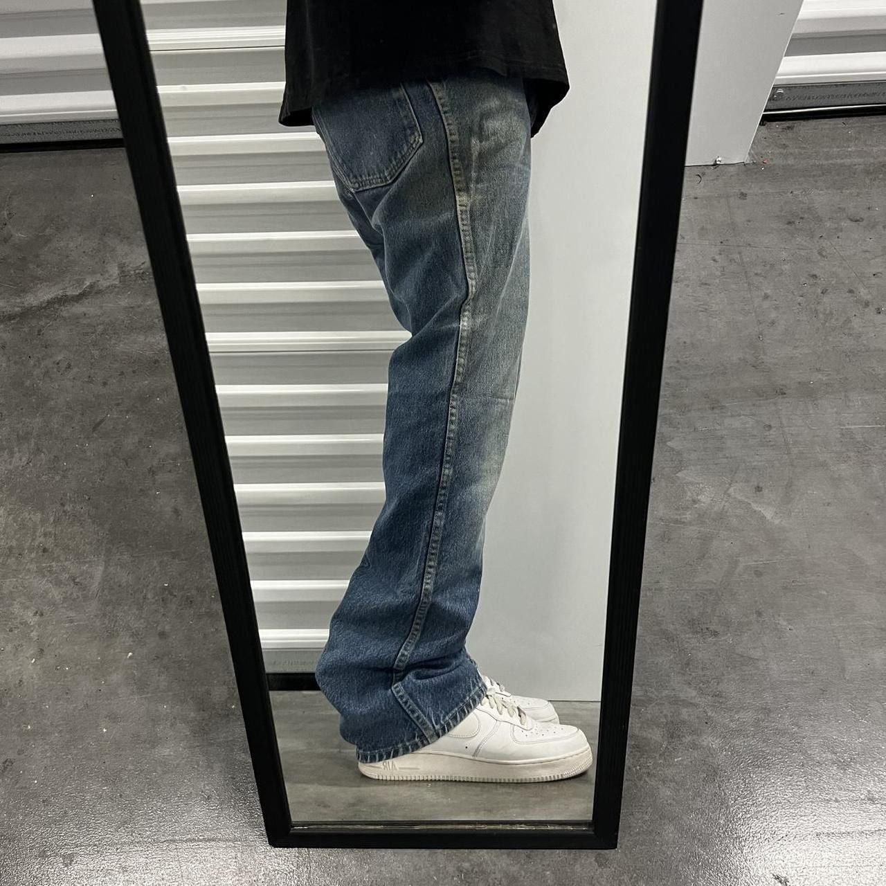 Vintage Crazy Vintage Y2K/90s Made in USA Vintage Flared light wash Denim Jeans! Size US 32 / EU 48 - 2 Thumbnail