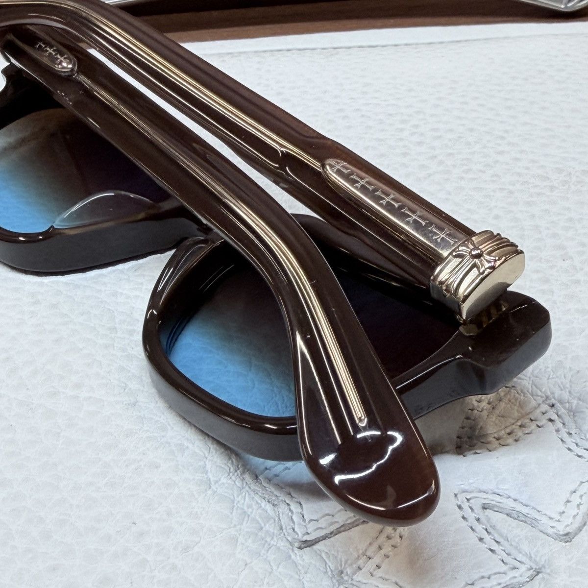 Chrome Hearts Chrome Hearts PEN 15 1/1 Sunglasses Size ONE SIZE - 3 Thumbnail