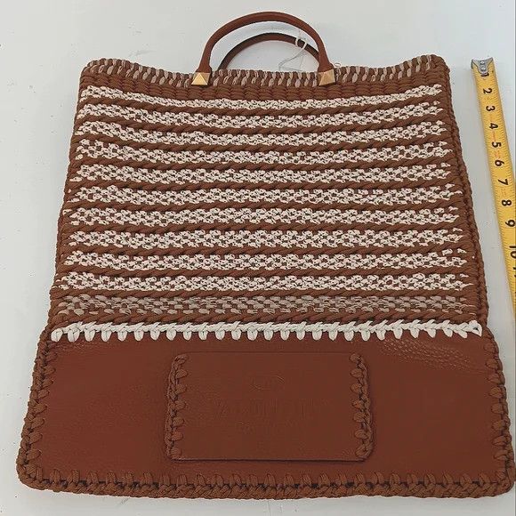 Valentino Valentino Garavani Men's Identity Woven Tote Bag Size ONE SIZE - 14 Thumbnail