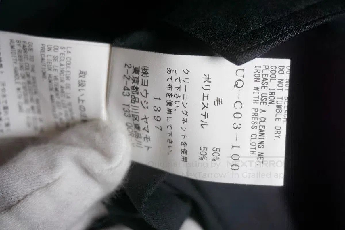 Yohji Yamamoto Black Long Sleeve Button-Up Shirt Size L. Size US L / EU 52-54 / 3 - 5 Thumbnail