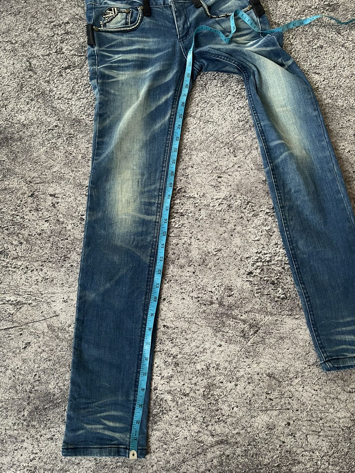 Japanese Brand Lolita skull ifsixwasnine poem skinny jeans Size 28" / US 6 / IT 42 - 17 Thumbnail