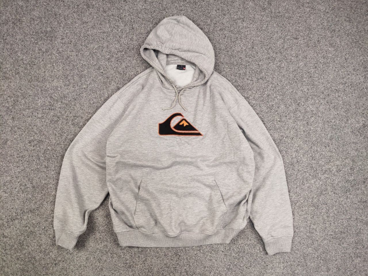 Quiksilver Vintage 90's Quiksilver Logo Gray Hoodie Y2K Hype Style Size US L / EU 52-54 / 3 - 12 Thumbnail