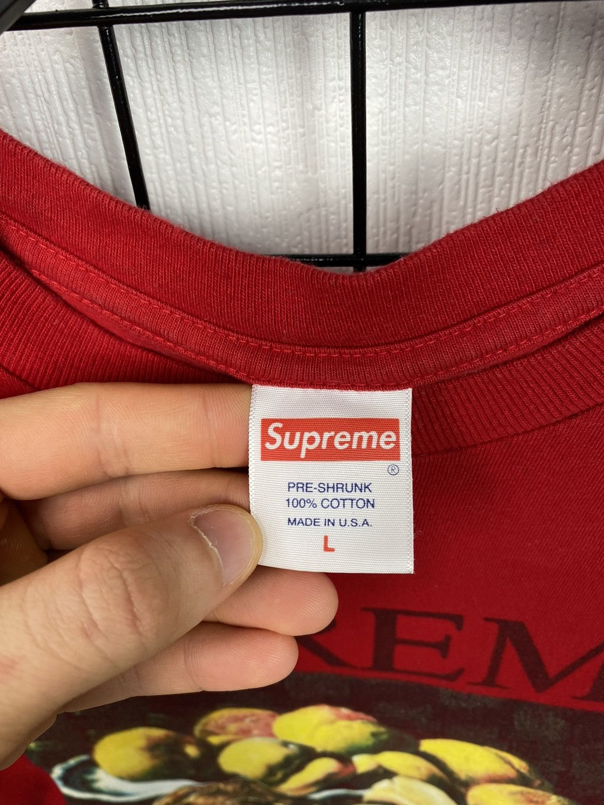 Supreme Supreme Still Life Tee (FW18) L size red Men’s L Hype OG Size US L / EU 52-54 / 3 - 17 Thumbnail