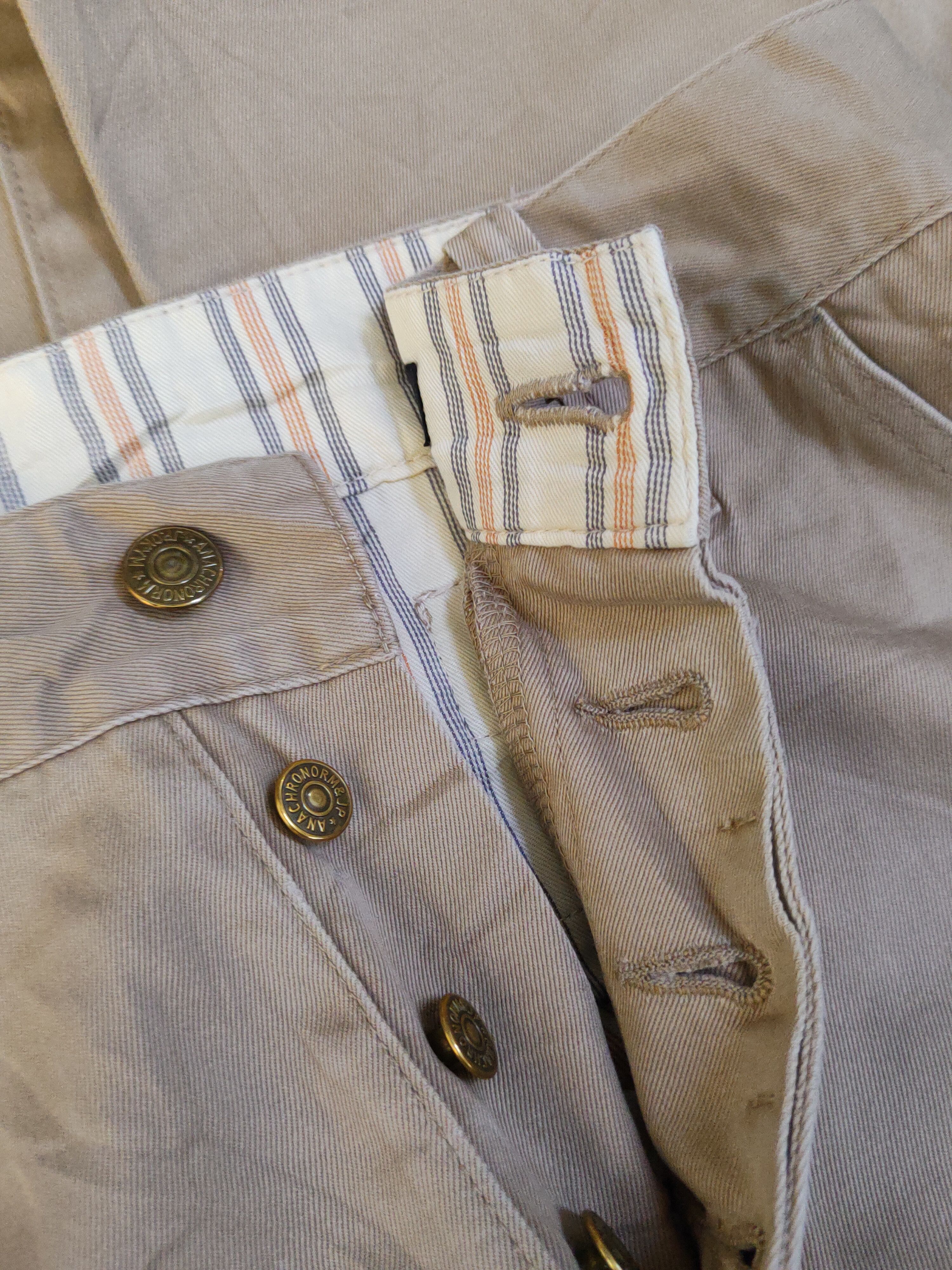 ANACHRONORM D Anachronorm Beige vintage cargo Casual Pants #S2412 Size US 32 / EU 48 - 13 Thumbnail