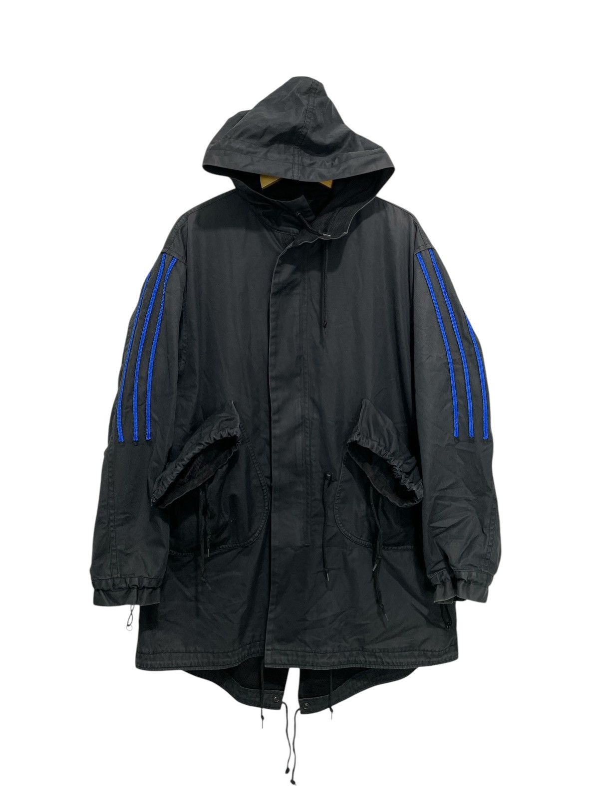 Y-3 VERY RARE - ADIDAS Y-3 Yohji Yamamoto Egg Cell Pocket Parka Size US L / EU 52-54 / 3 - 1 Thumbnail