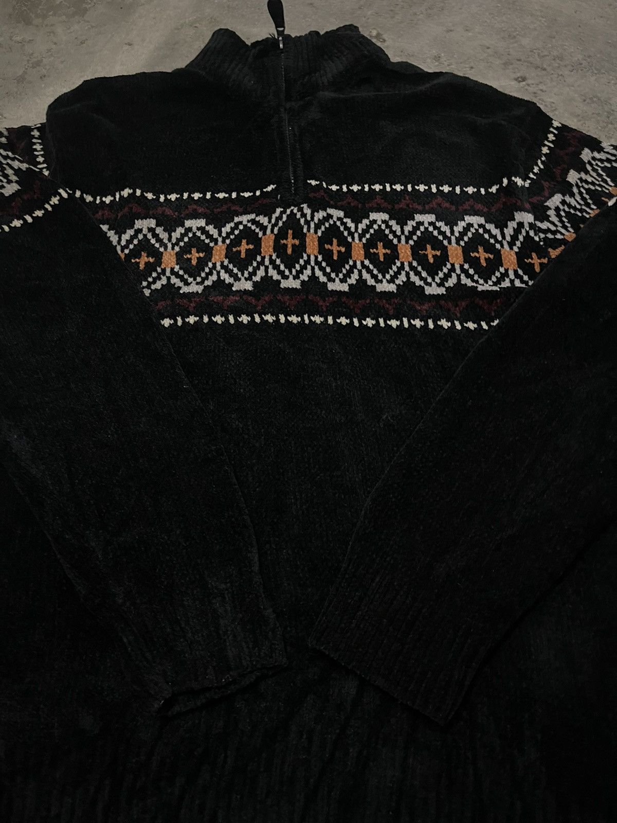 Gianni Valentino Gianni Valentino Knit Sweater Quarter Zipper Size US L / EU 52-54 / 3 - 14 Thumbnail