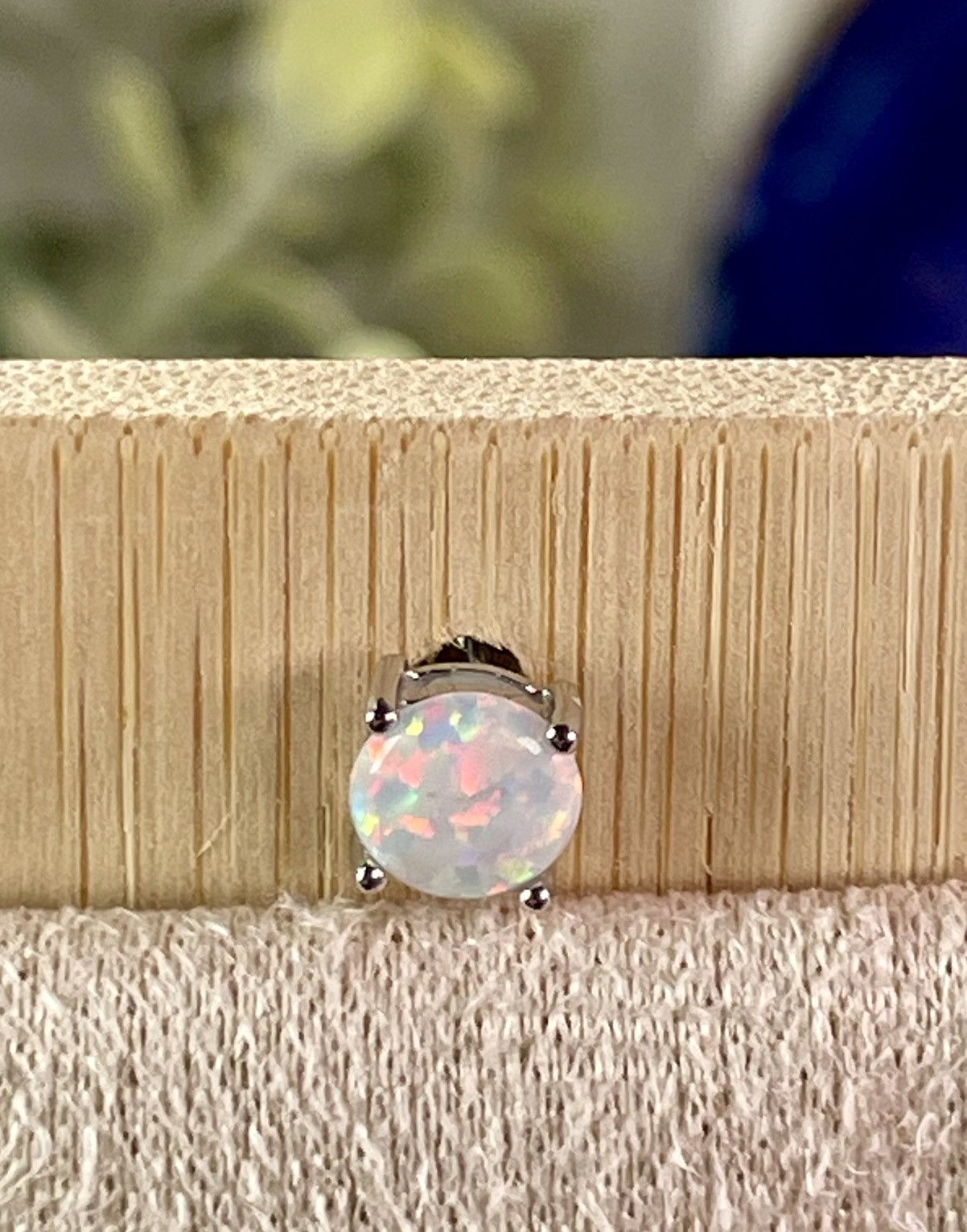 Other Genuine Ethiopian 2CT OPAL Earrings. Silver 925 Size ONE SIZE - 9 Thumbnail