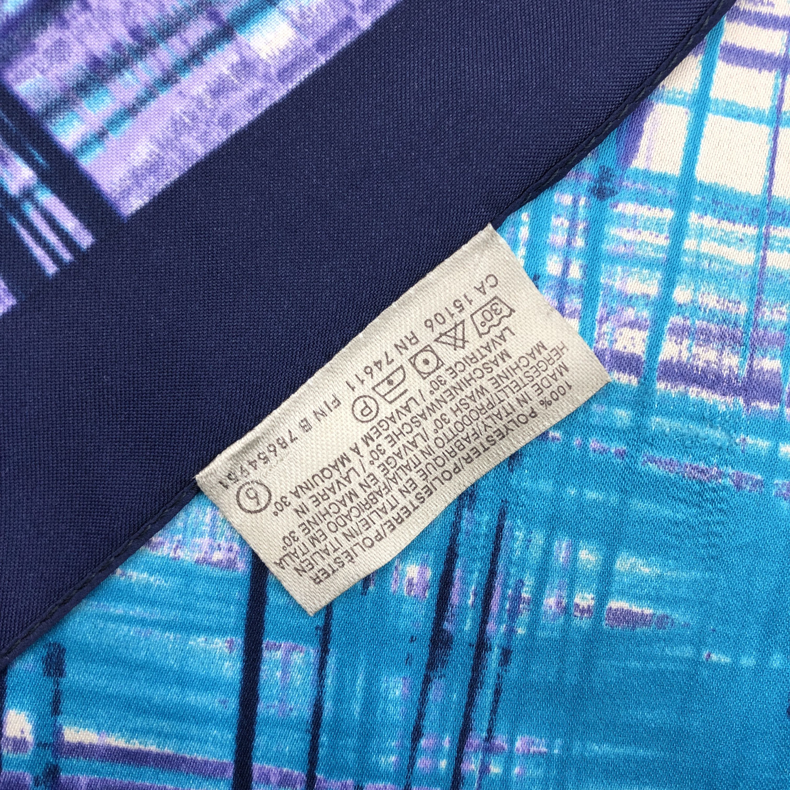 Japanese Brand Vintage Tie Rack SILK Scarf Twill Stole Wraps Scarves Size ONE SIZE - 7 Thumbnail