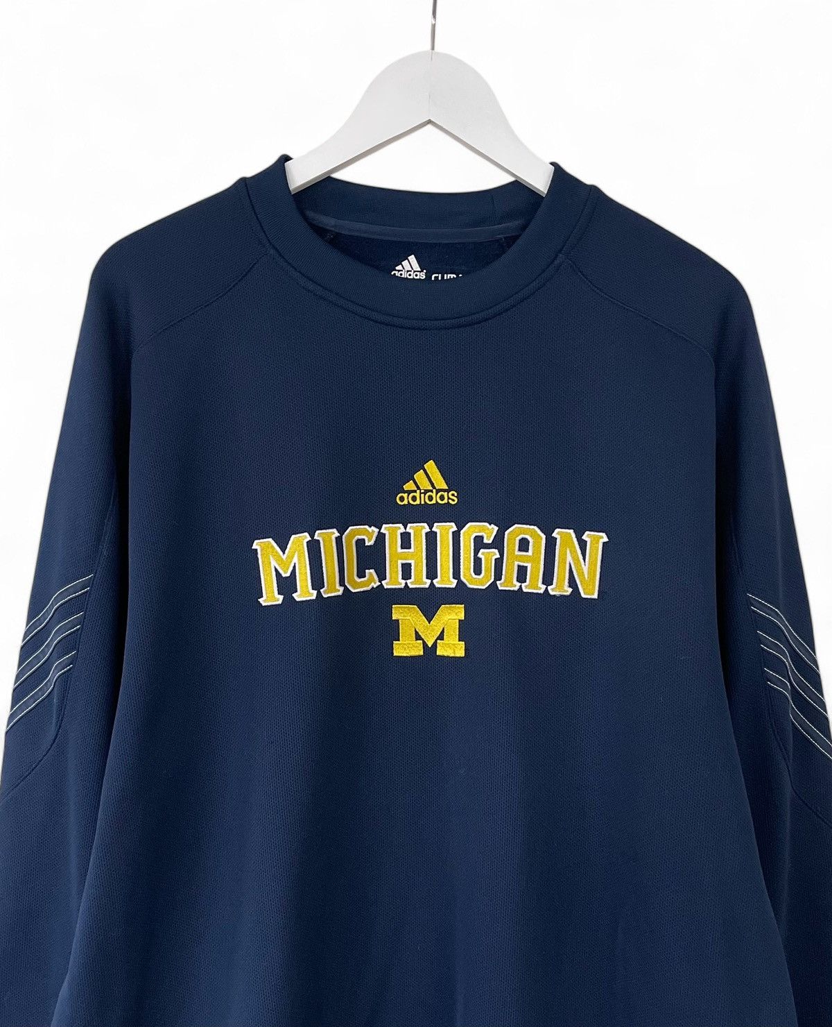 Adidas × Vintage University of Michigan Adidas 2011 Jacket Top Men's XL Size US XL / EU 56 / 4 - 3 Thumbnail