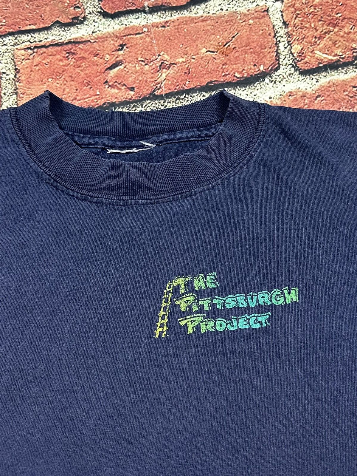Vintage Vintage The Pittsburgh Project T Shirt Non Profit Faded Size US M / EU 48-50 / 2 - 4 Thumbnail