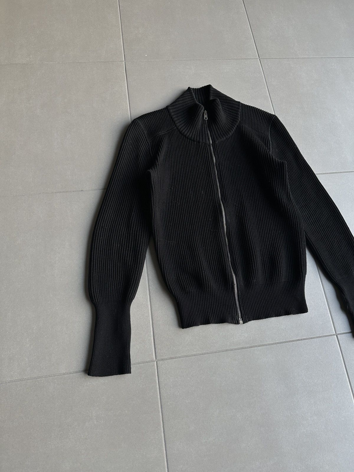 Dior × Hedi Slimane Dior Homme AW07 “Navigate” thumb hole diver knit sweater Size US S / EU 44-46 / 1 - 3 Thumbnail