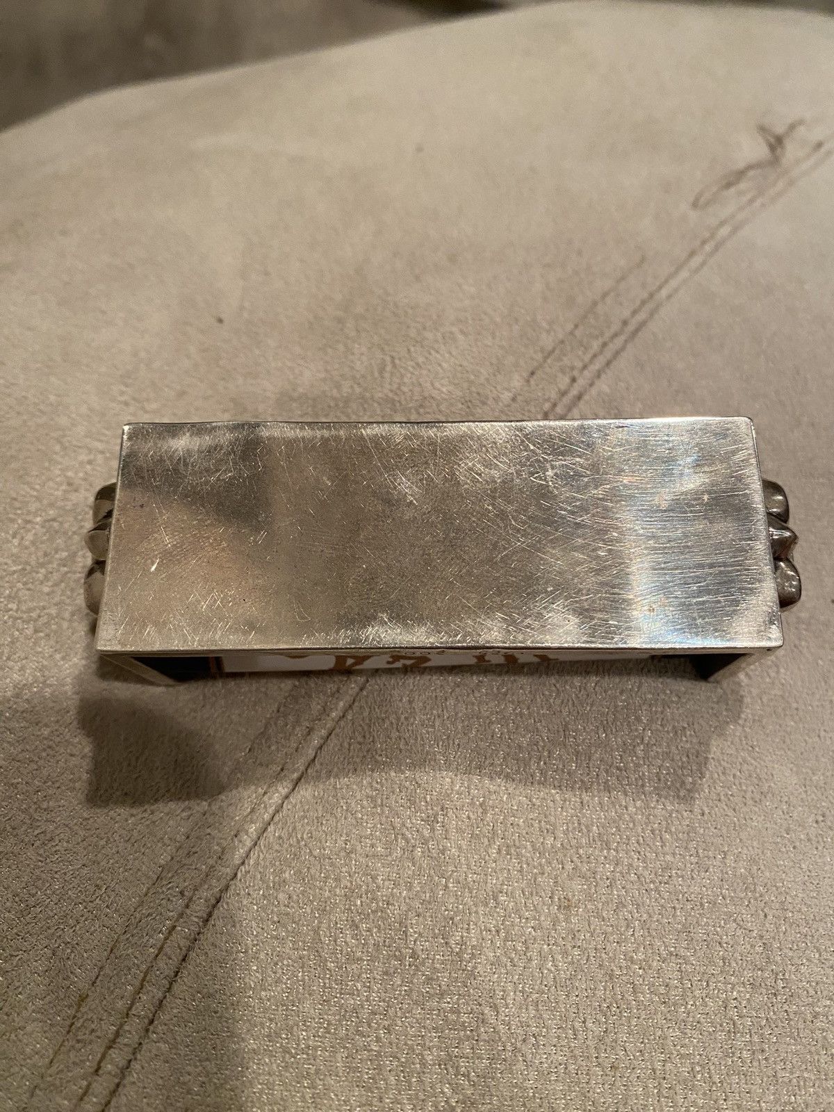 Chrome Hearts Chrome Hearts Fleur De Leis Silver Cigarette Joint Roller Size ONE SIZE - 5 Thumbnail