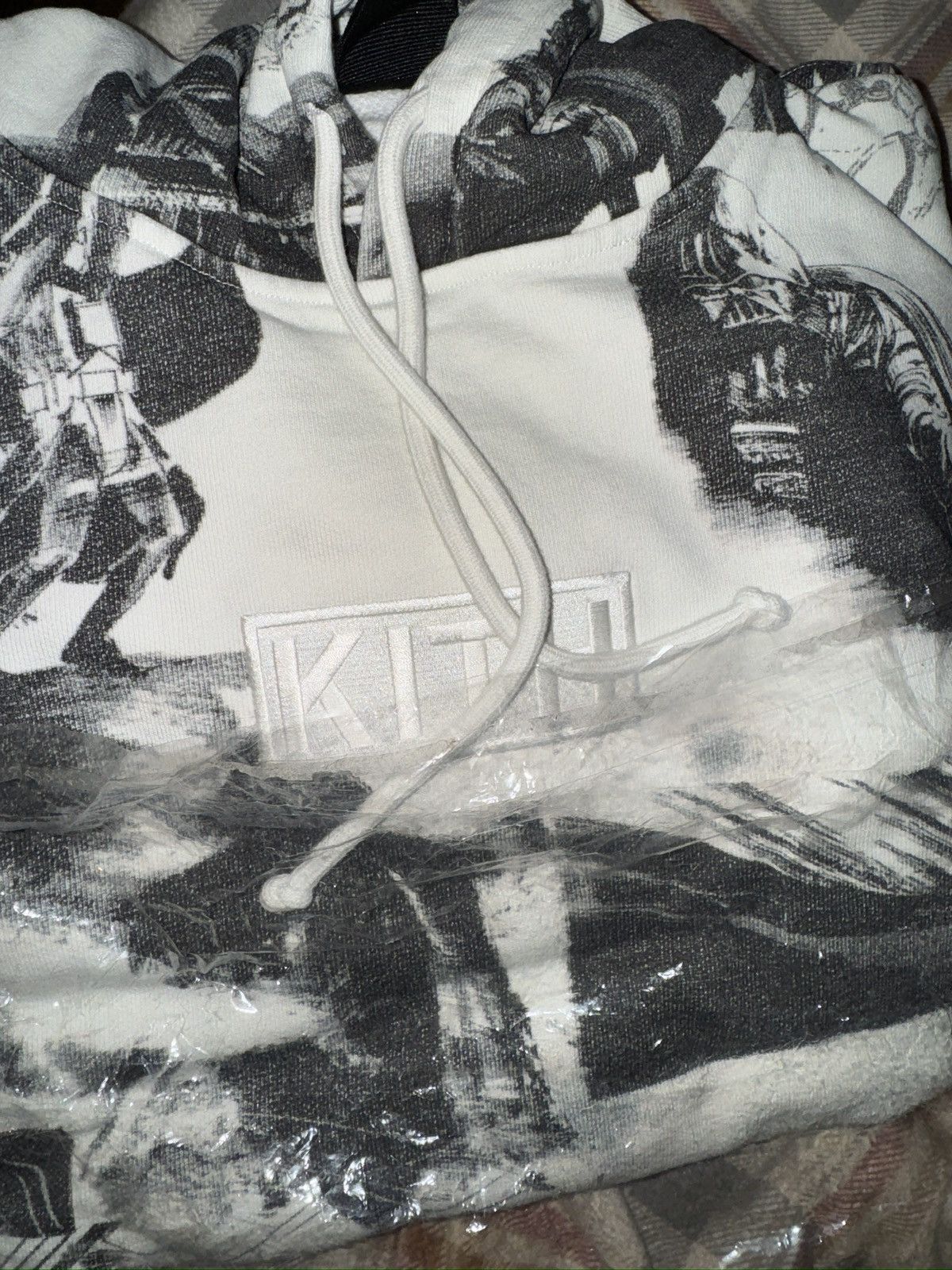 Kith × Star Wars Kith Star Wars Vader Illustration Hoodie - Waffle Size US XXL / EU 58 / 5 - 2 Thumbnail