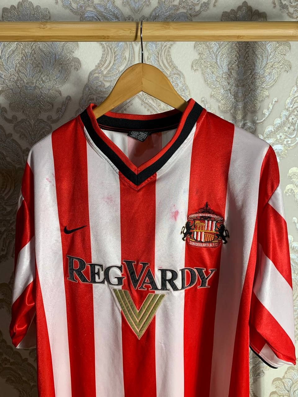 Nike Vintage Nike FC Sunderland England Soccer Jersey Retro 90s Size US XL / EU 56 / 4 - 2 Thumbnail