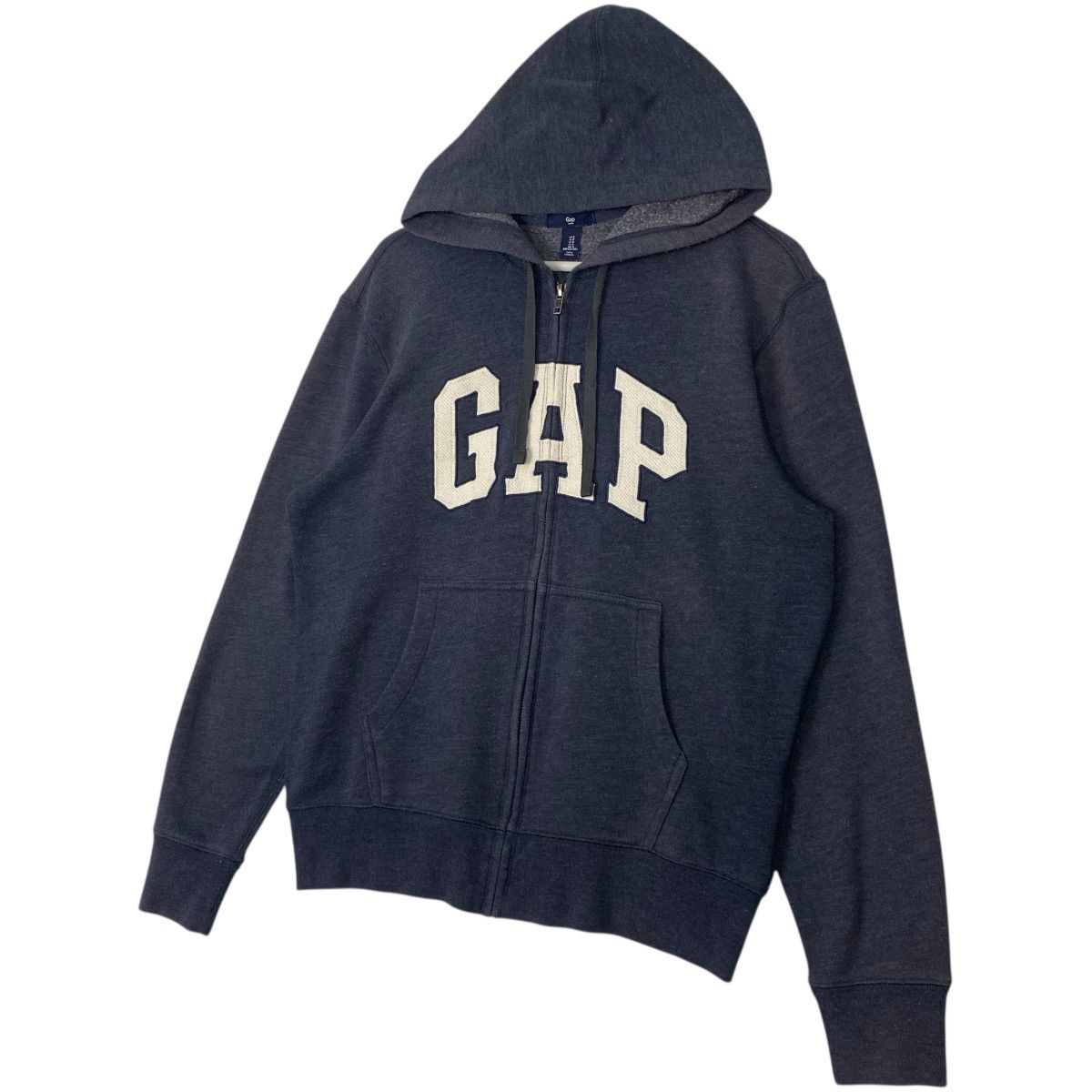 Vintage Vintage Gap Hoodie Big Logo Sweater Blue Pullover Size M Size US M / EU 48-50 / 2 - 2 Thumbnail