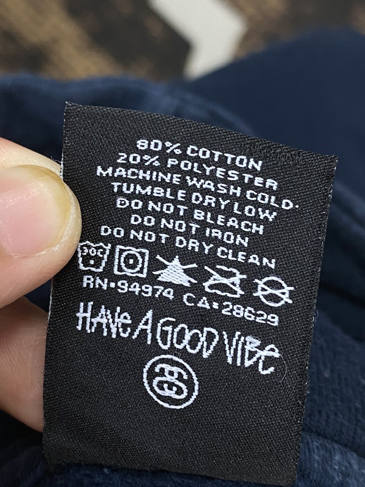 Stussy Vintage Stussy N.4 Hoodies Size US L / EU 52-54 / 3 - 12 Thumbnail