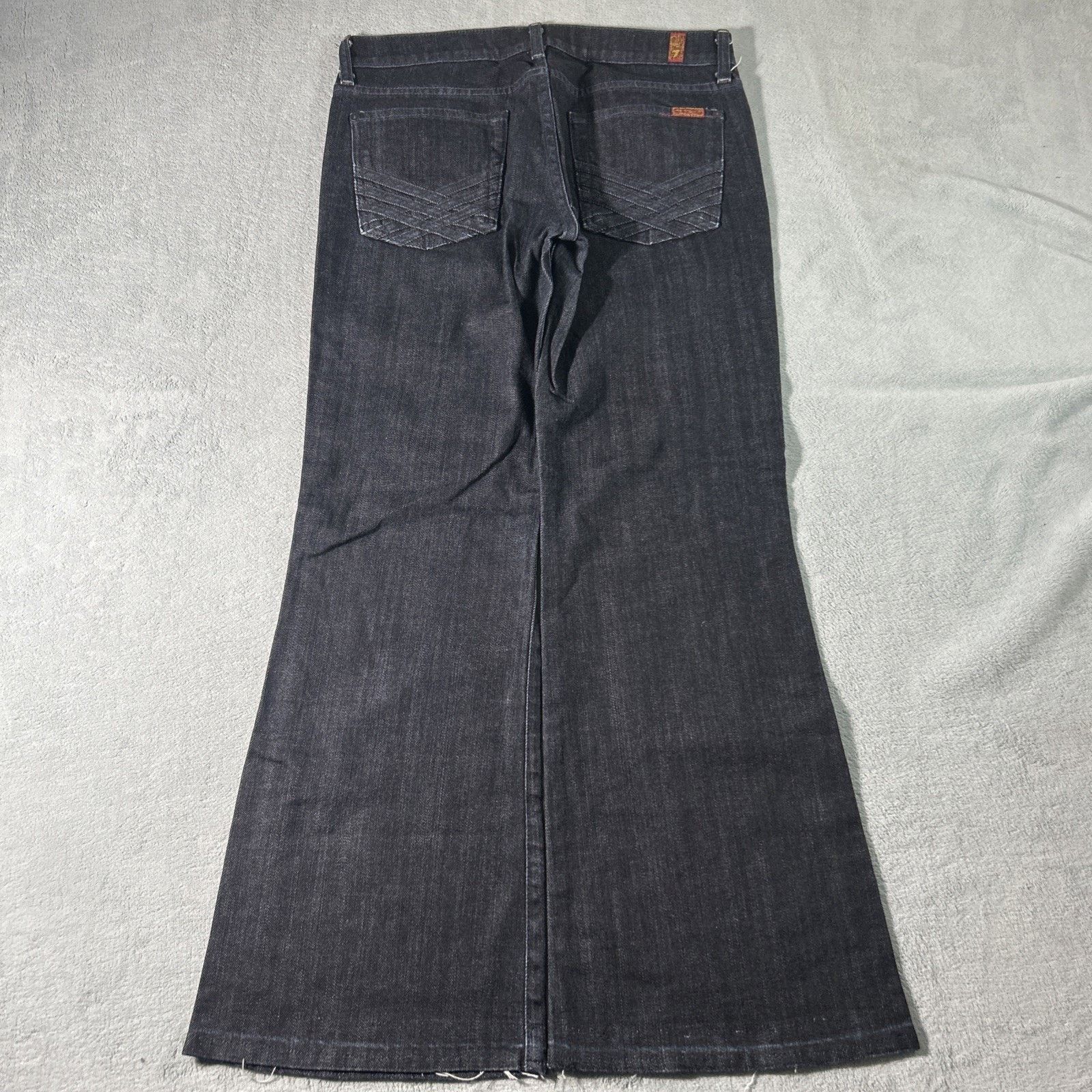 7 For All Mankind 7 For All Mankind Baggy Dojo Jeans 32x28 Wide Loose Relaxed Size 32" / US 10 / IT 46 - 10 Thumbnail