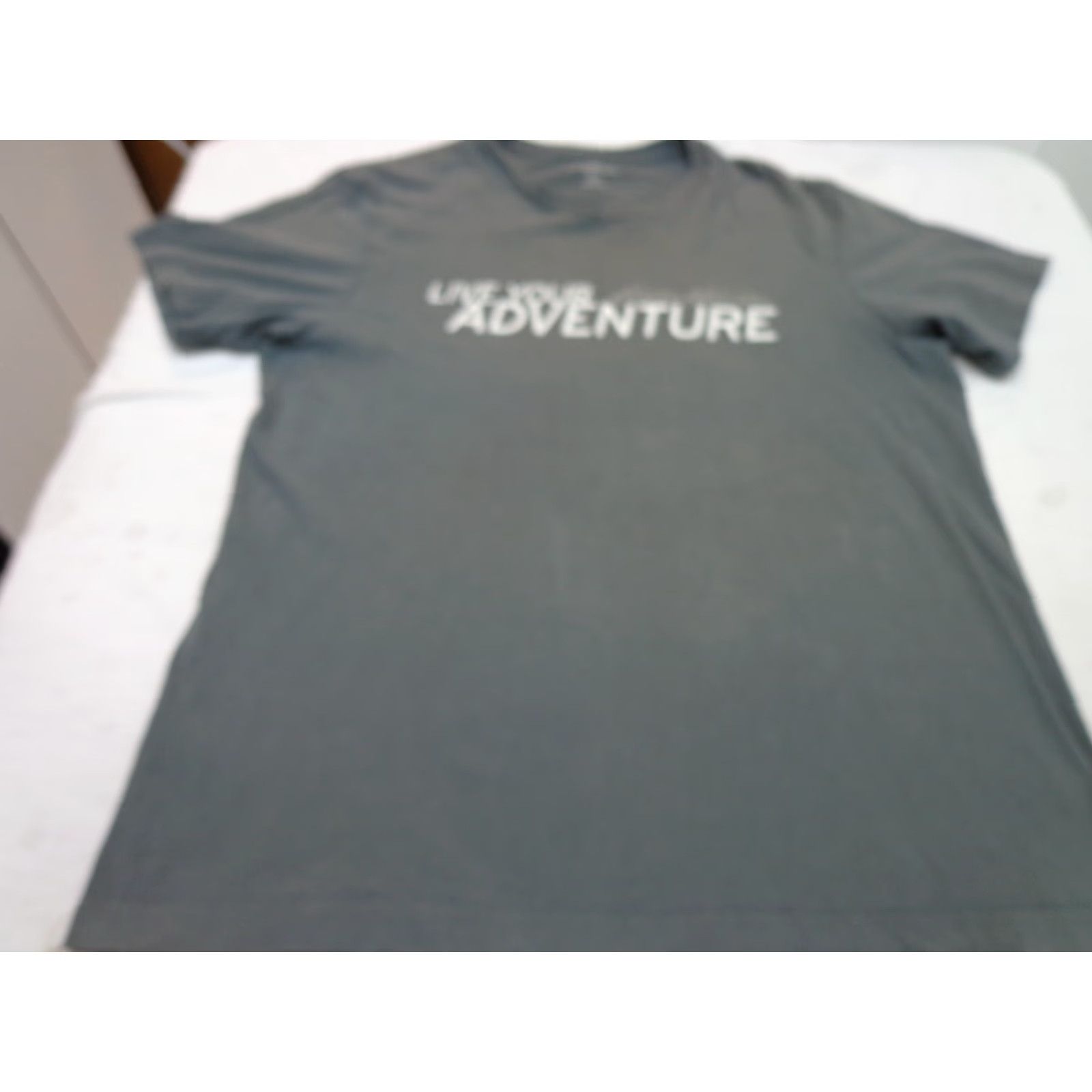 Eddie Bauer Eddie Bauer Gray T-Shirt Live Your Adventure L Mens Casual Cotton Crew Neck Short Sleeve Classic Fit Size US L / EU 52-54 / 3 - 3 Thumbnail