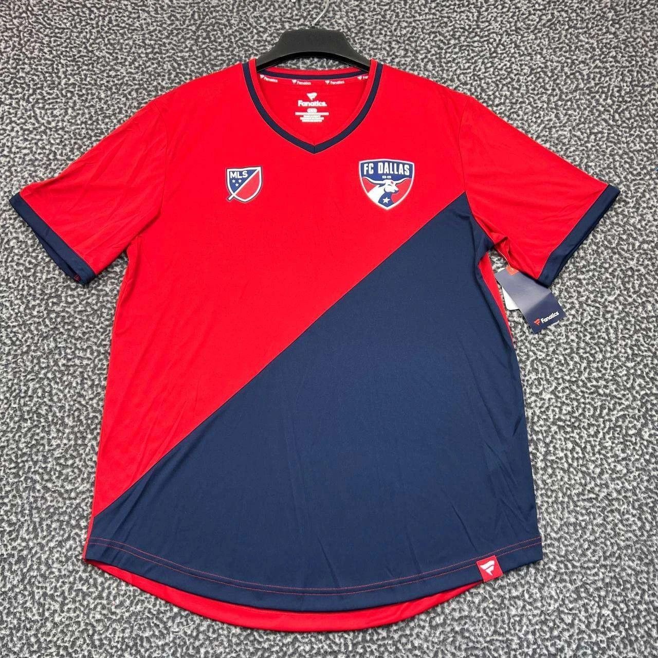 Other FC Dallas Shirt Men Fanatics Short Sleeve V Neck New L Size US L / EU 52-54 / 3 - 1 Thumbnail