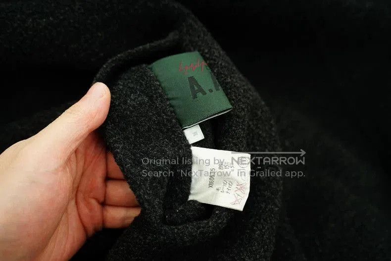 Yohji Yamamoto Yohji Yamamoto Mid-Length Wool Coat. Size US M / EU 48-50 / 2 - 7 Thumbnail