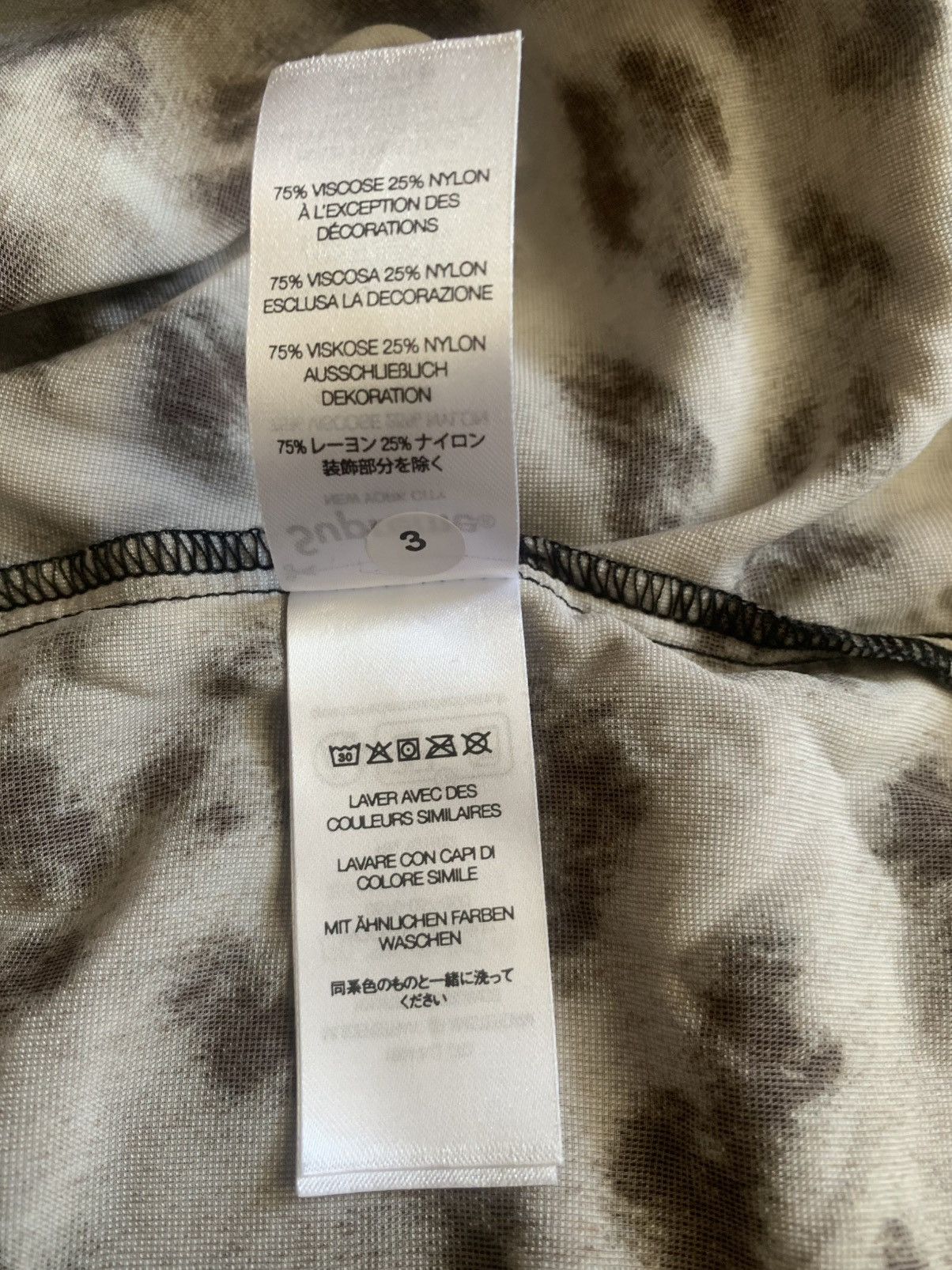 Supreme Supreme Velvet Baseball Jersey Leopard M Size US M / EU 48-50 / 2 - 5 Thumbnail