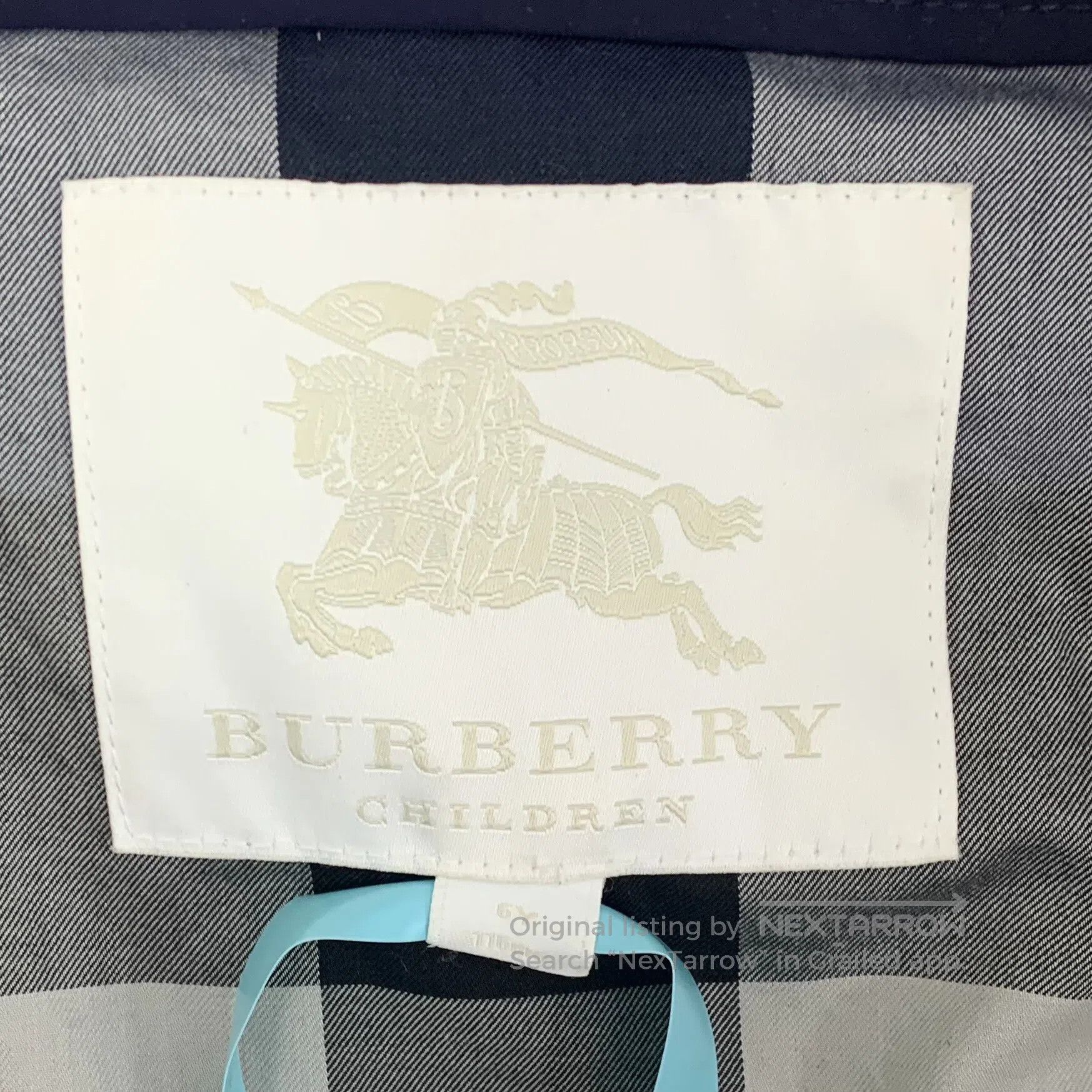 Burberry Burberry size 6y Dark Blue Hooded Long Sleeve Jacket| Size US M / EU 48-50 / 2 - 5 Thumbnail