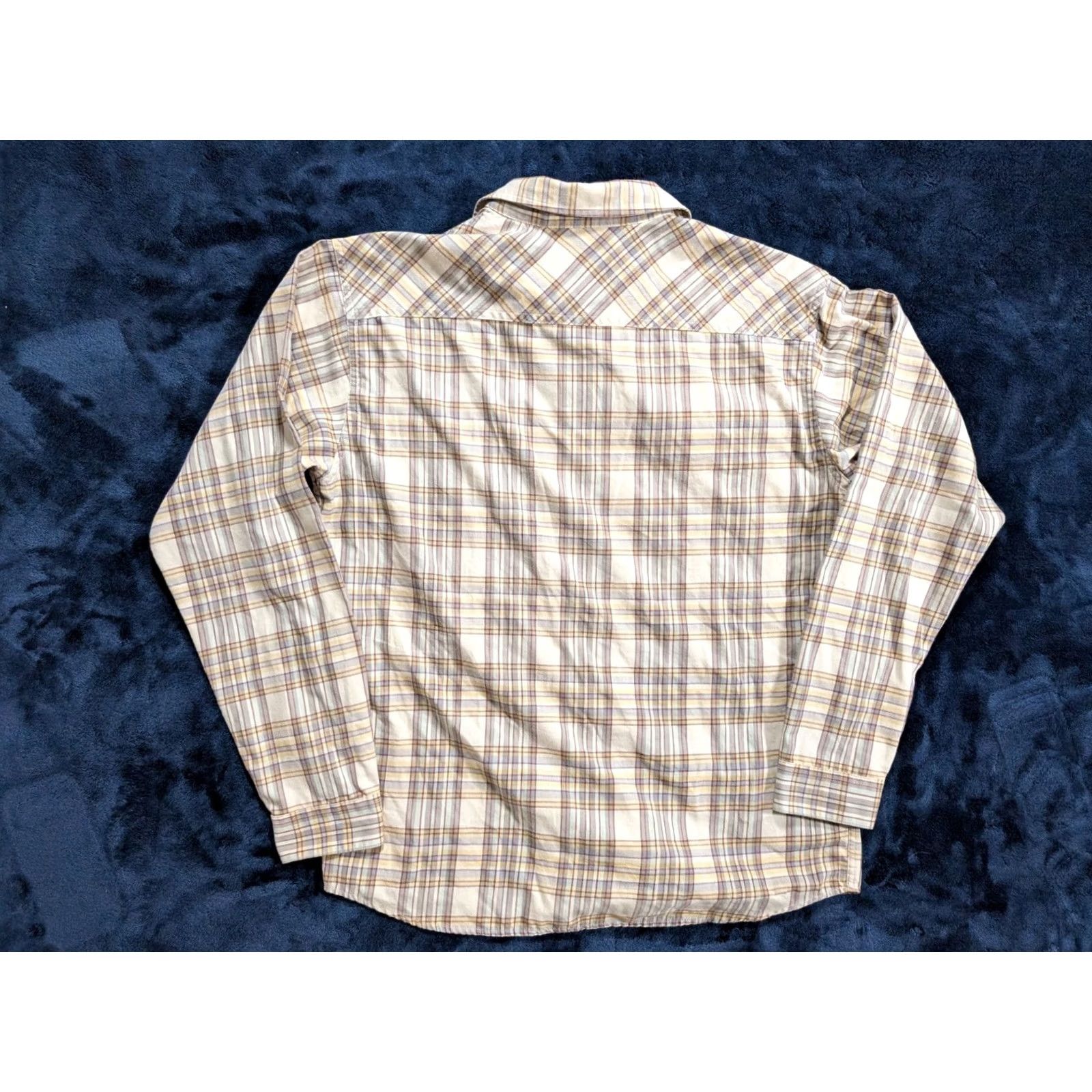 Patagonia Patagonia Shirt Mens M Lightweight Fjord Flannel Button-Up Long Sleeve Plaid Gray Cotton Casual Outdoor Classic Nature Outdoor Size US M / EU 48-50 / 2 - 6 Thumbnail