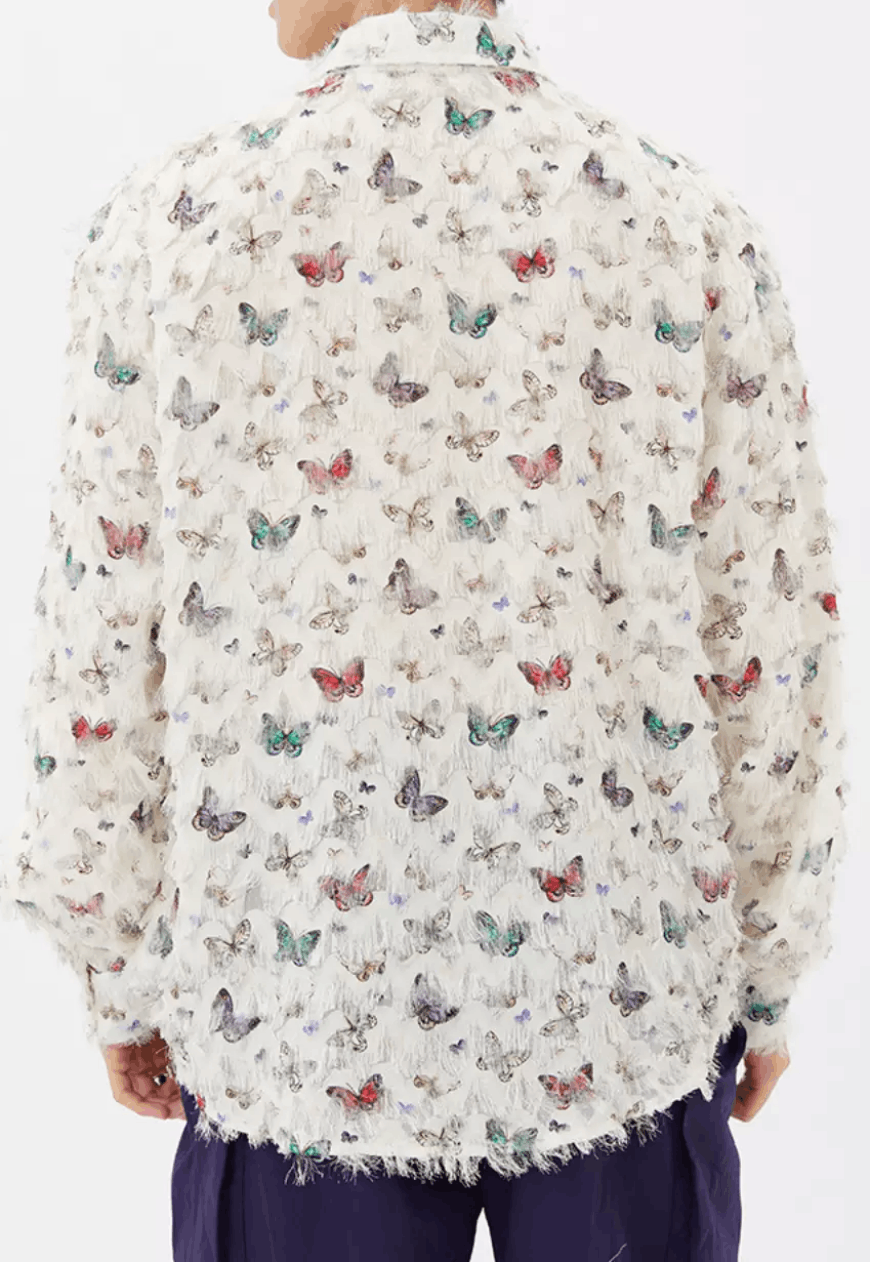 Other Unisex butterfly spring shirt Size US M / EU 48-50 / 2 - 5 Thumbnail