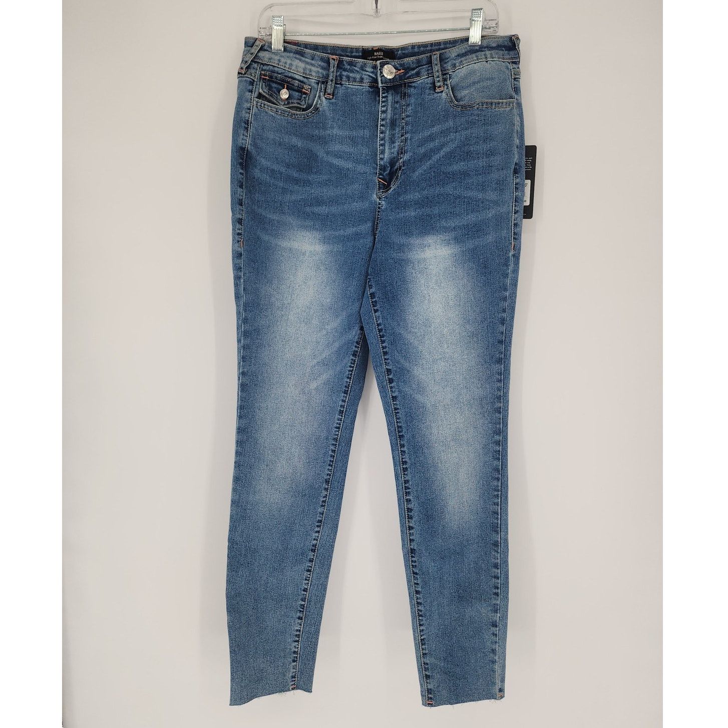 True Religion Halle Skinny Jeans Med Cloudless Wash Size 31