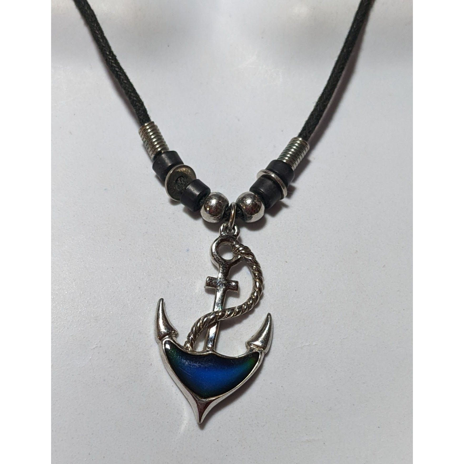 Other Retro Color Changing Mood Anchor Pendant Necklace Size ONE SIZE - 7 Thumbnail