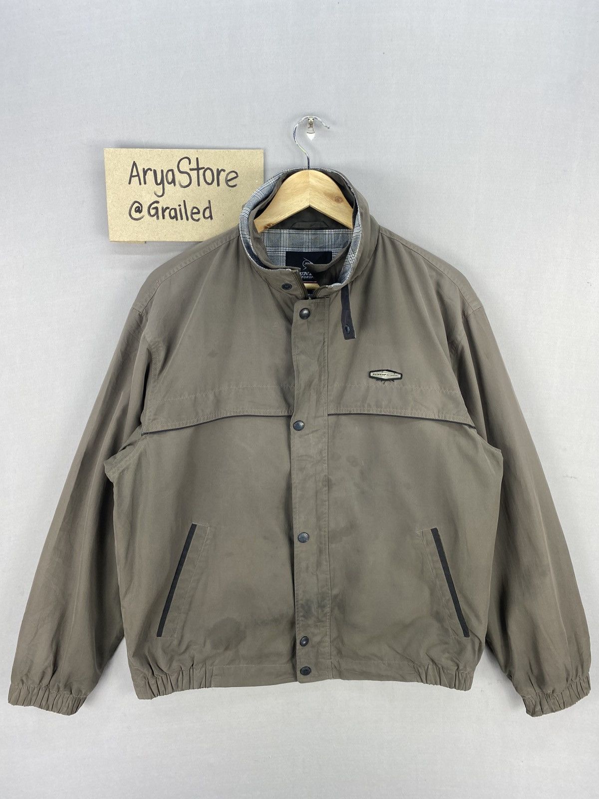Dunlop Dunlop Motorsport Bomber Zipper Jacket Size US L / EU 52-54 / 3 - 1 Thumbnail