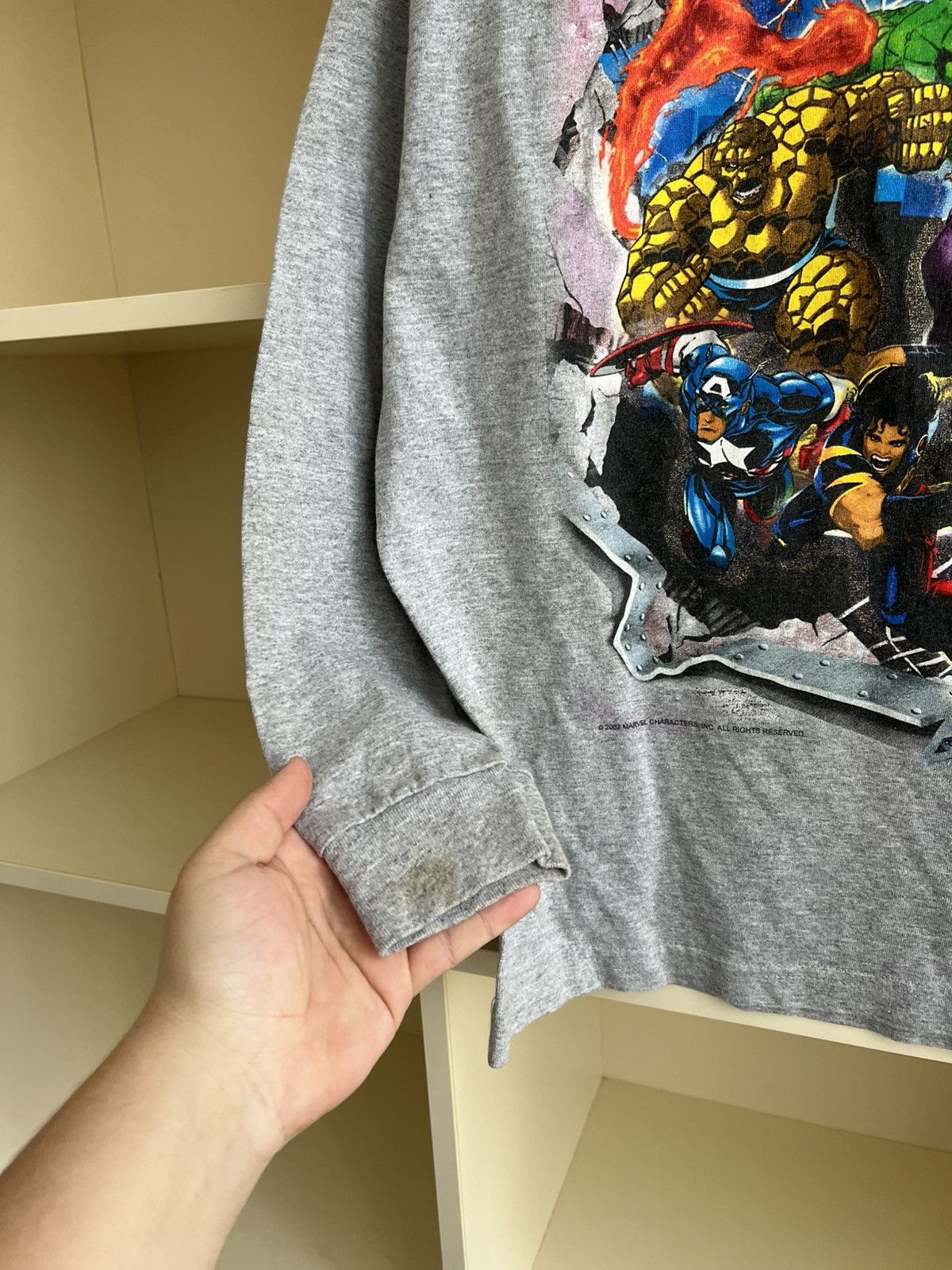 Marvel Comics Vintage 2002 Marvel Sweatshirt comics tee Size M Size US M / EU 48-50 / 2 - 7 Thumbnail