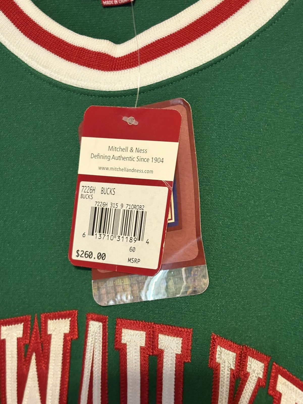 Mitchell & Ness 4XL New Oscar Robertson Mitchell Ness Jersey Size 60 Size US XXL / EU 58 / 5 - 4 Thumbnail