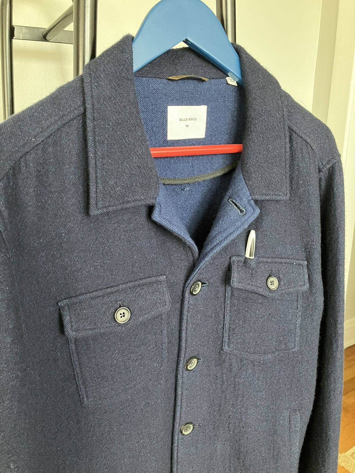 Billy Reid Wool Overshirt Size US M / EU 48-50 / 2 - 3 Thumbnail