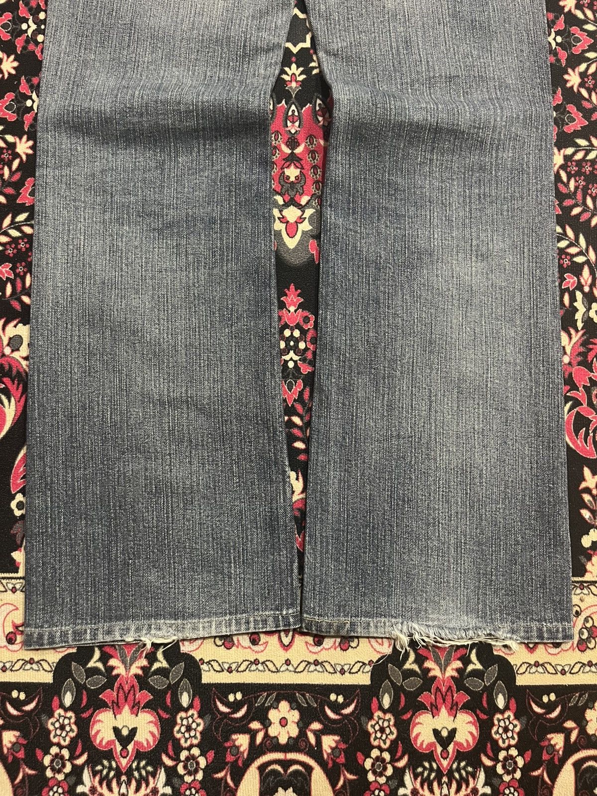 Lee ⚡️Flare⚡️Vintage Lee Riders Made in Japan Distressed Blue Jean Size US 30 / EU 46 - 11 Thumbnail