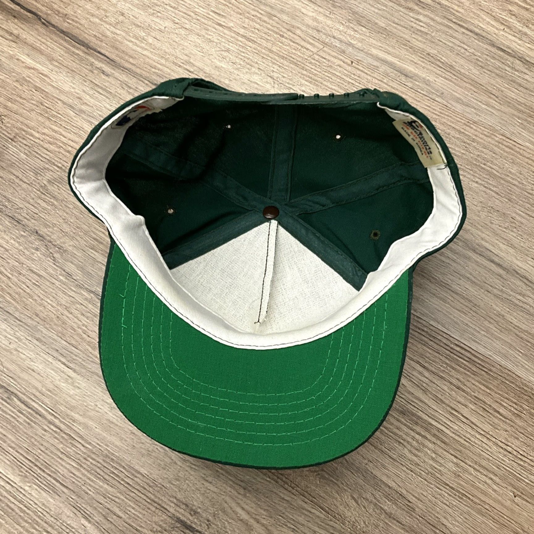 Sports Specialties VINTAGE Sports Specialties Oakland A’s Athletics Script Snapback Hat Size ONE SIZE - 4 Thumbnail