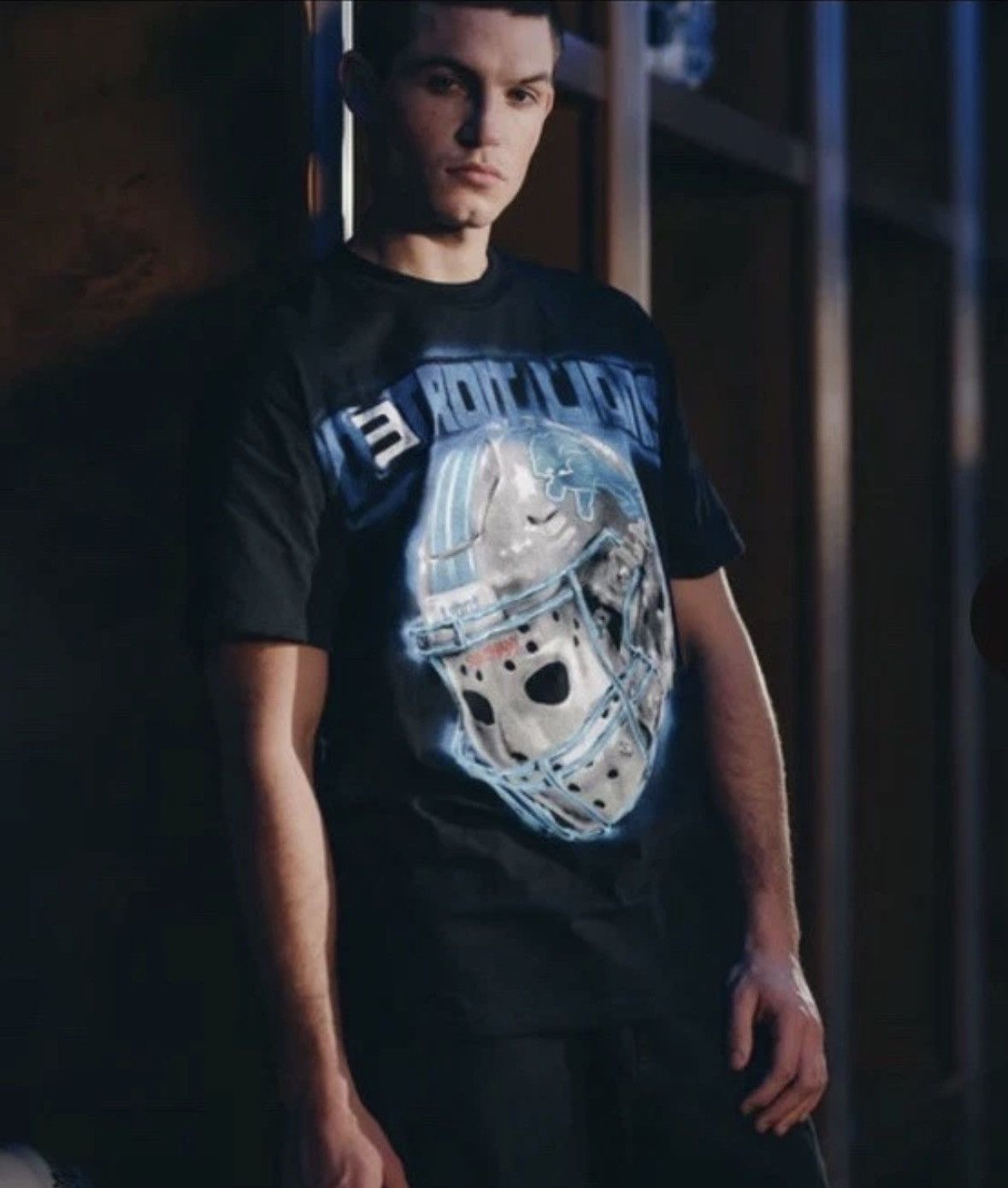 Eminem Eminem x Detroit Lions Capsule All Grit 313 Black T-Shirt M Size US M / EU 48-50 / 2 - 4 Thumbnail