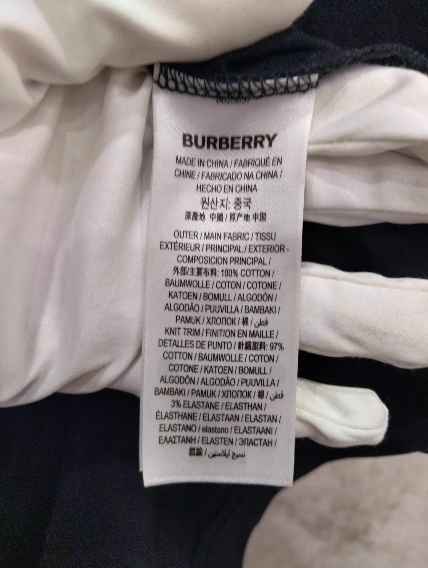 Burberry Burberry Geo Coordinates Letter Print Short Sleeve M Size US M / EU 48-50 / 2 - 5 Thumbnail
